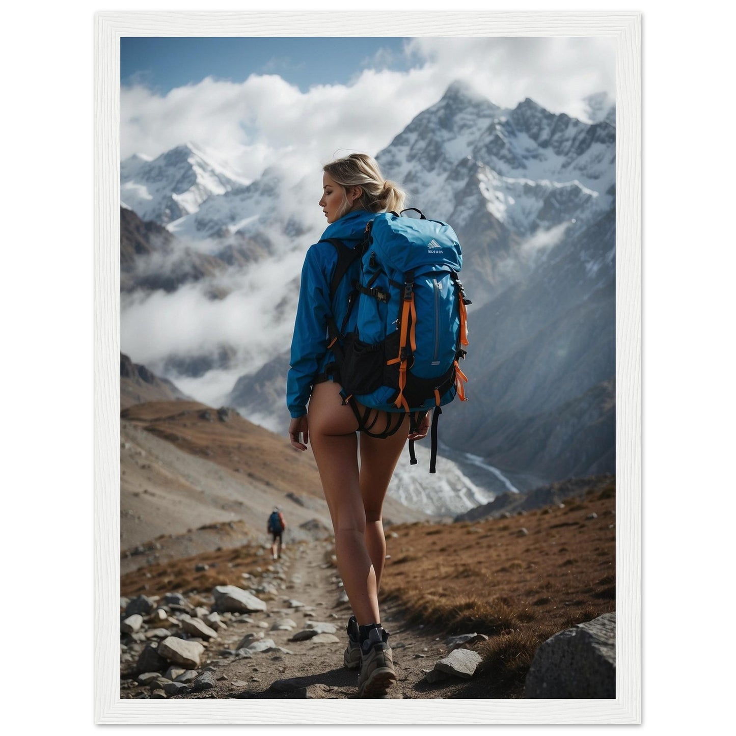 Premium Matte Paper Wooden Framed Poster