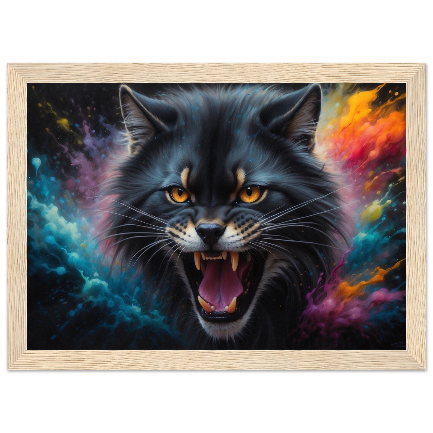 Premium Matte Paper Wooden Framed Poster