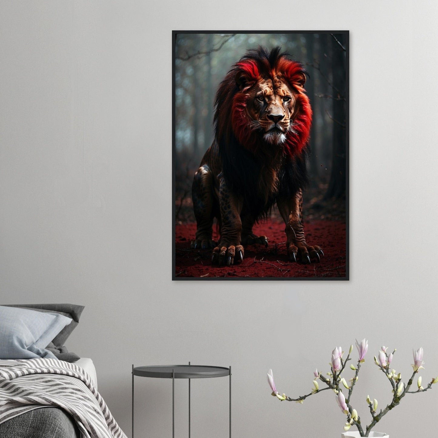 Premium Matte Paper Wooden Framed Poster