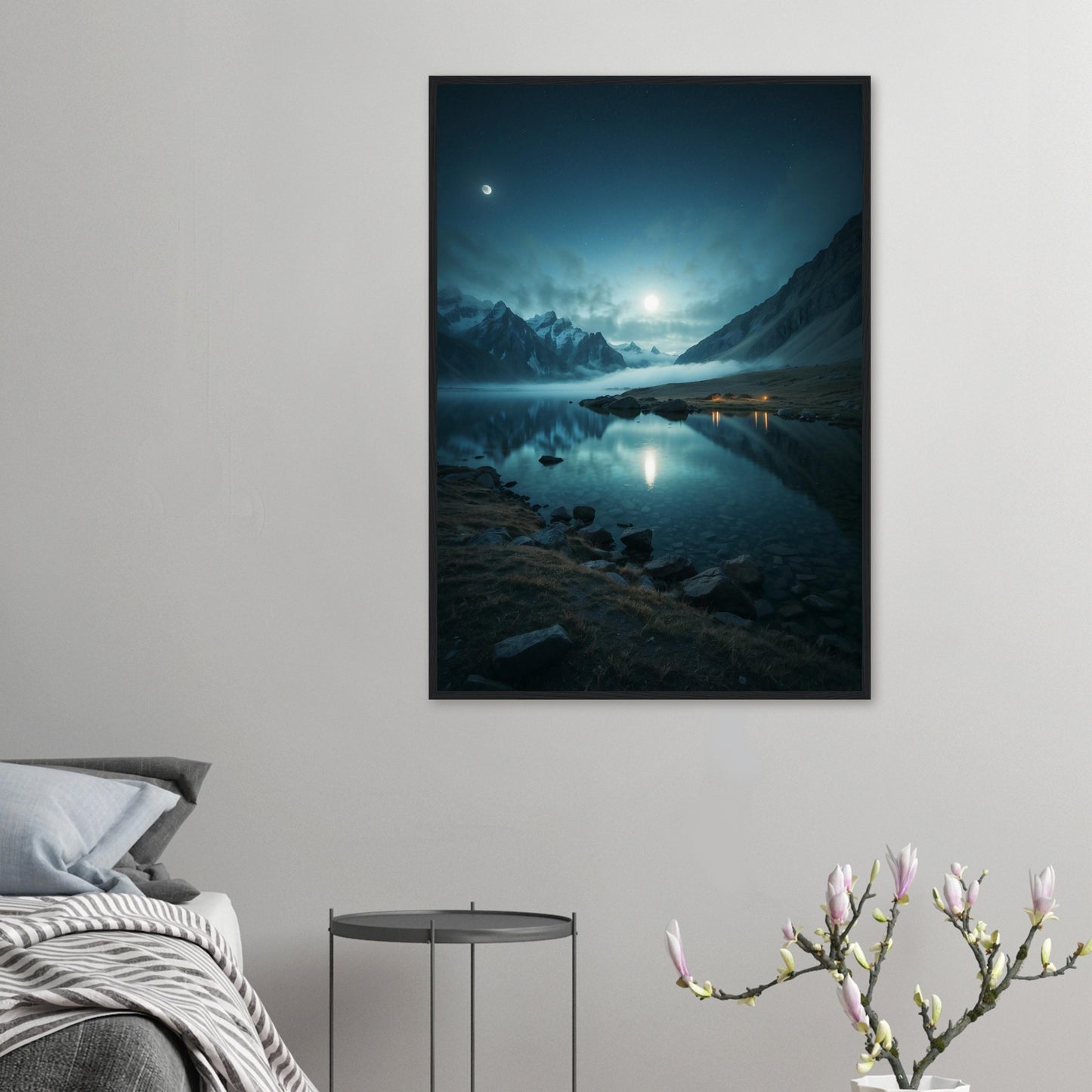 Premium Matte Paper Wooden Framed Poster