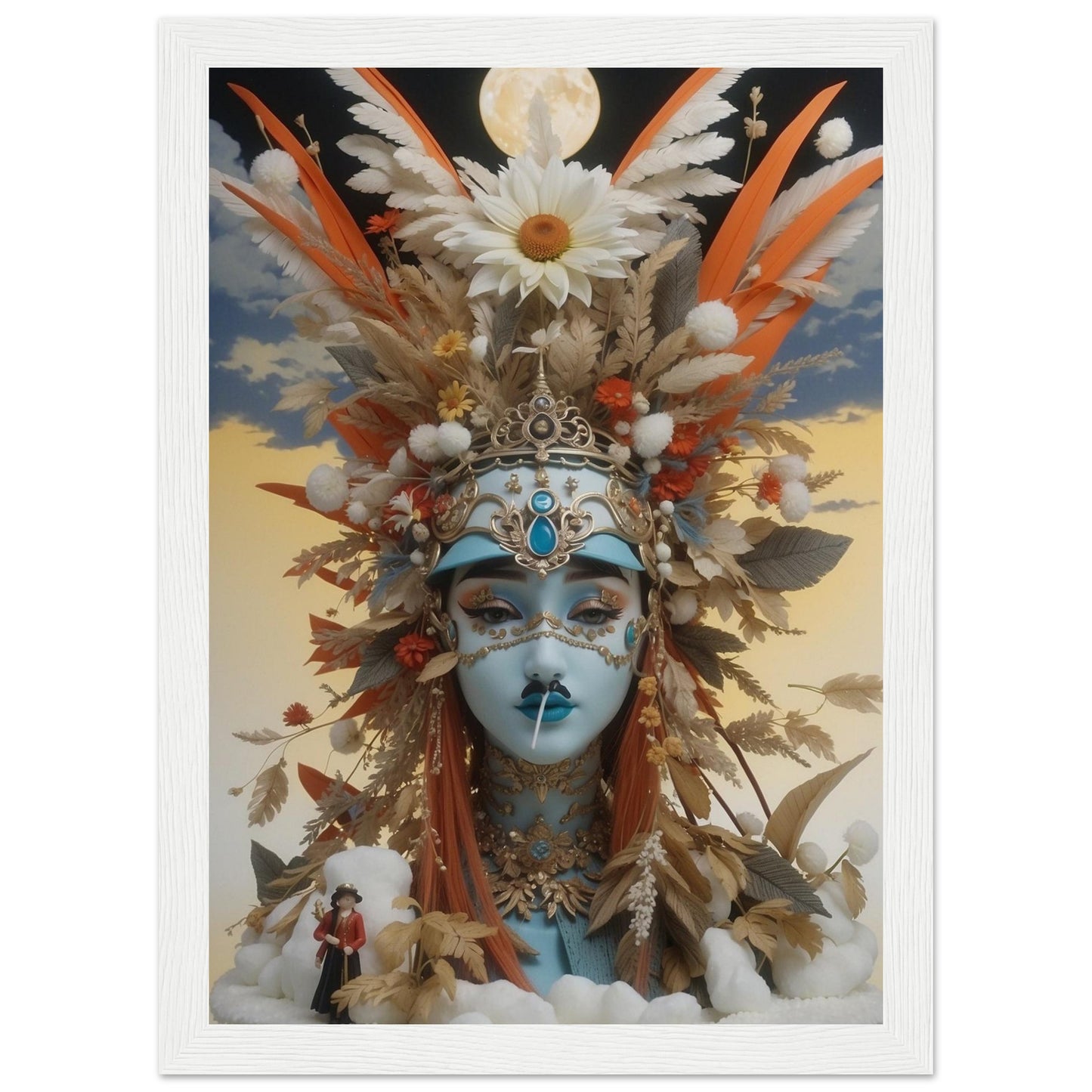Premium Matte Paper Wooden Framed Poster