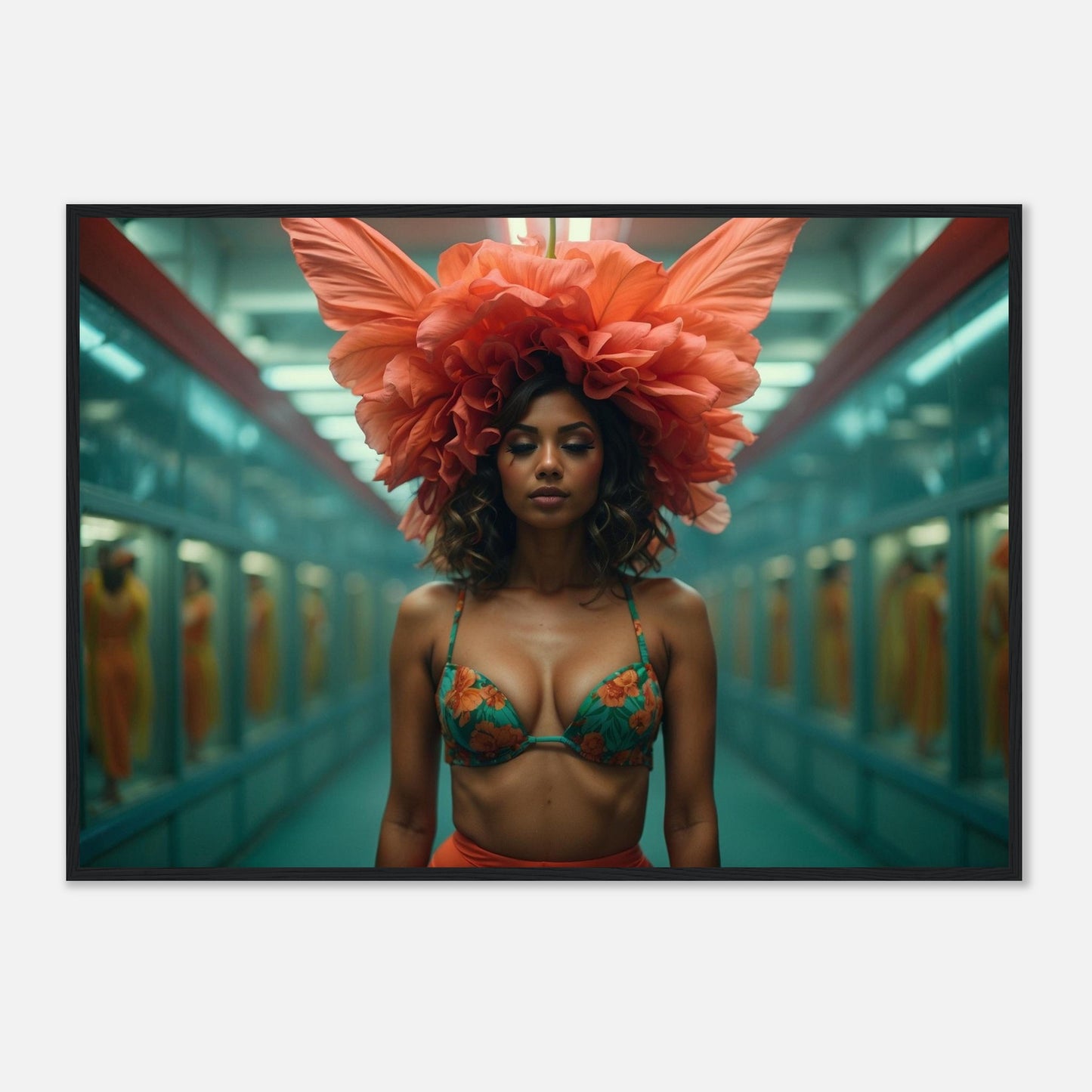 Premium Matte Paper Wooden Framed Poster