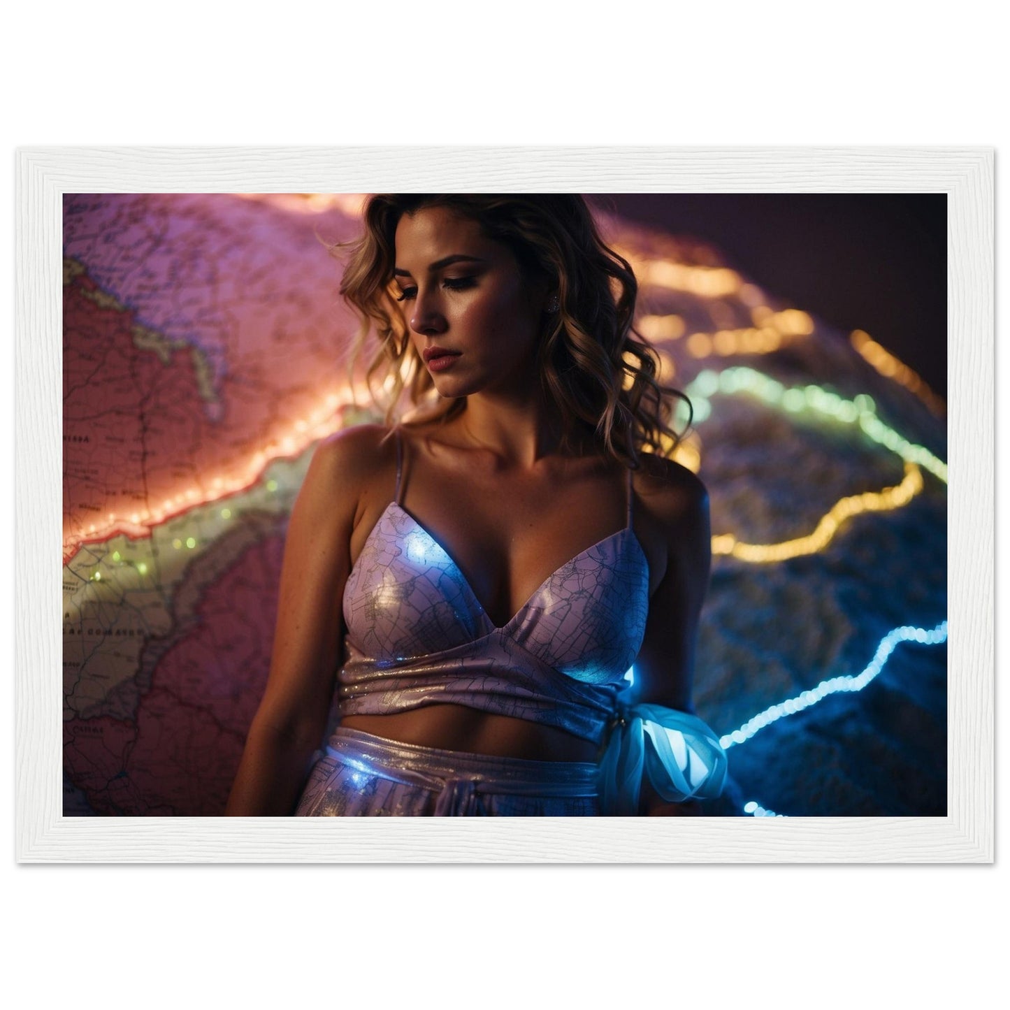 Premium Matte Paper Wooden Framed Poster