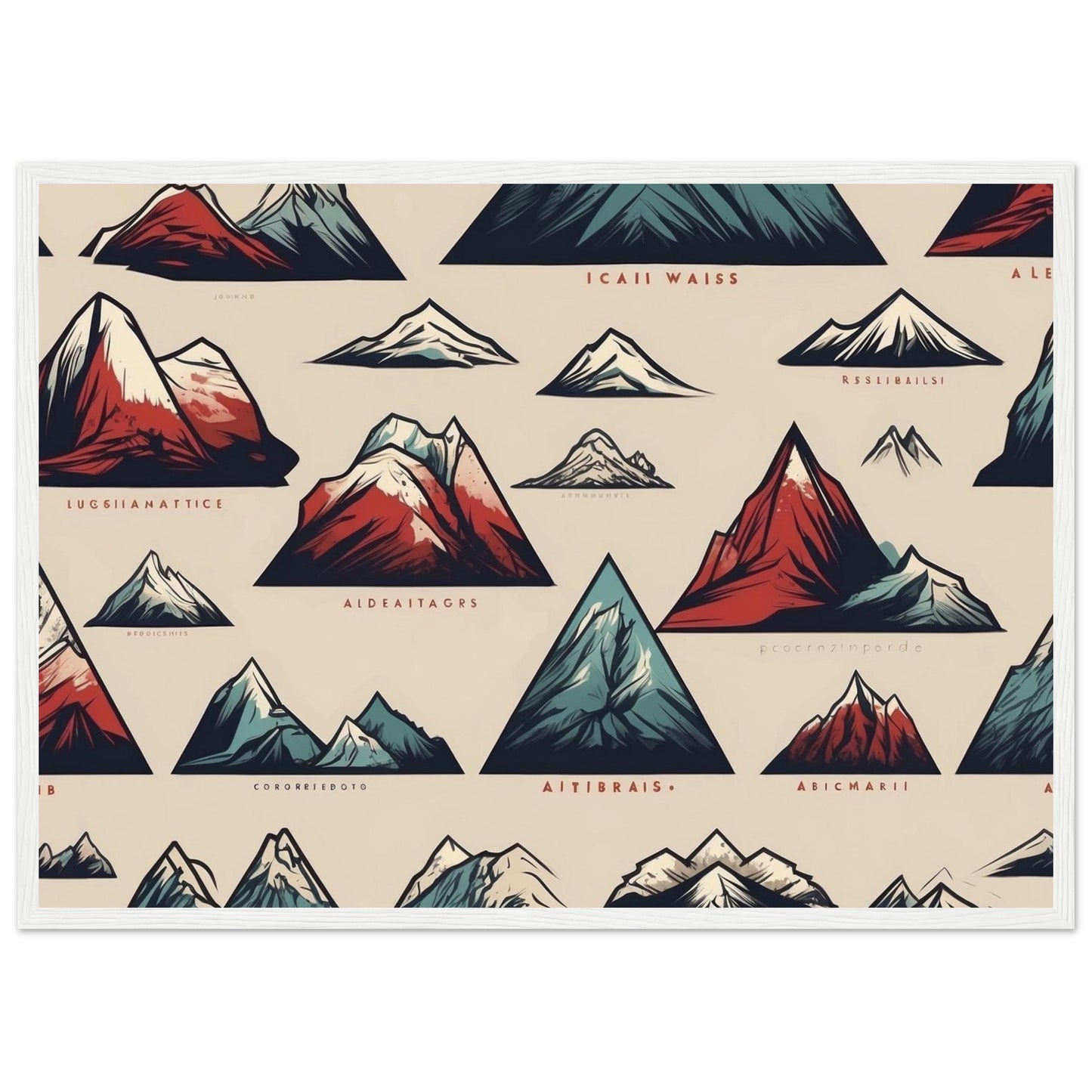Premium Matte Paper Wooden Framed Poster