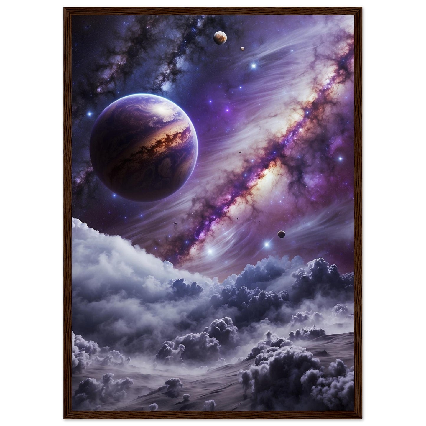 Premium Matte Paper Wooden Framed Poster