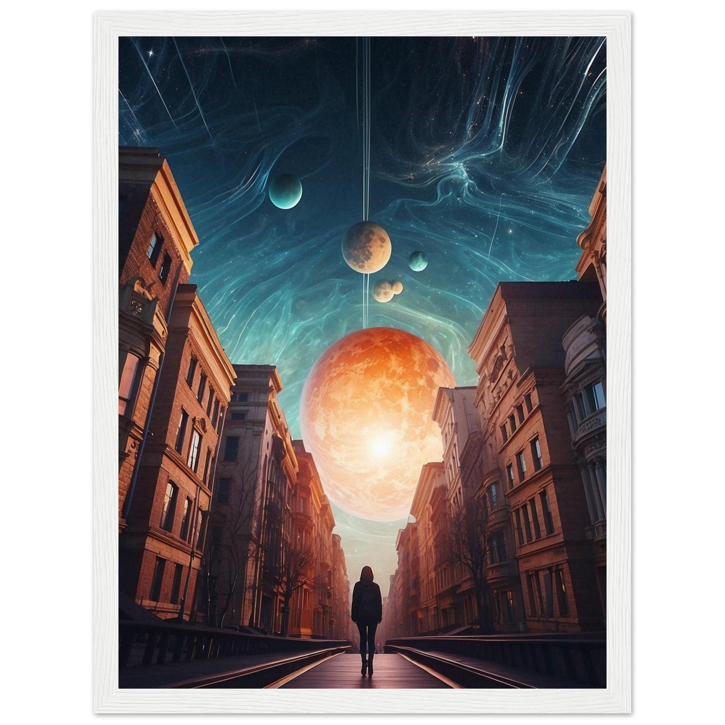 Premium Matte Paper Wooden Framed Poster