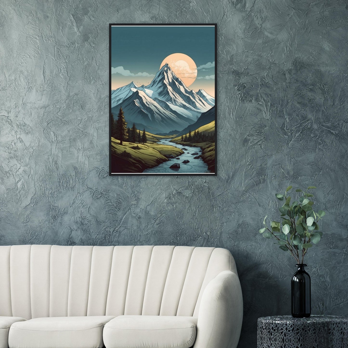 Premium Matte Paper Wooden Framed Poster