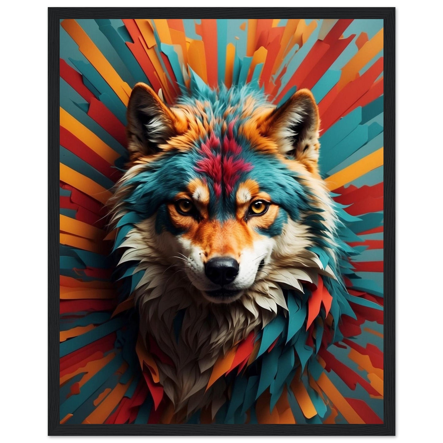 Premium Matte Paper Wooden Framed Poster