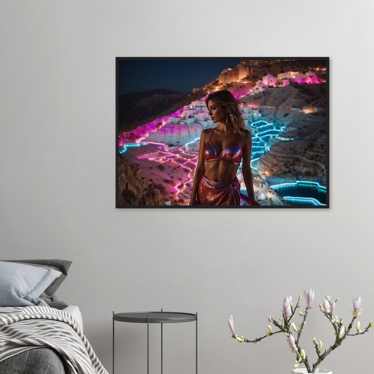 Premium Matte Paper Wooden Framed Poster