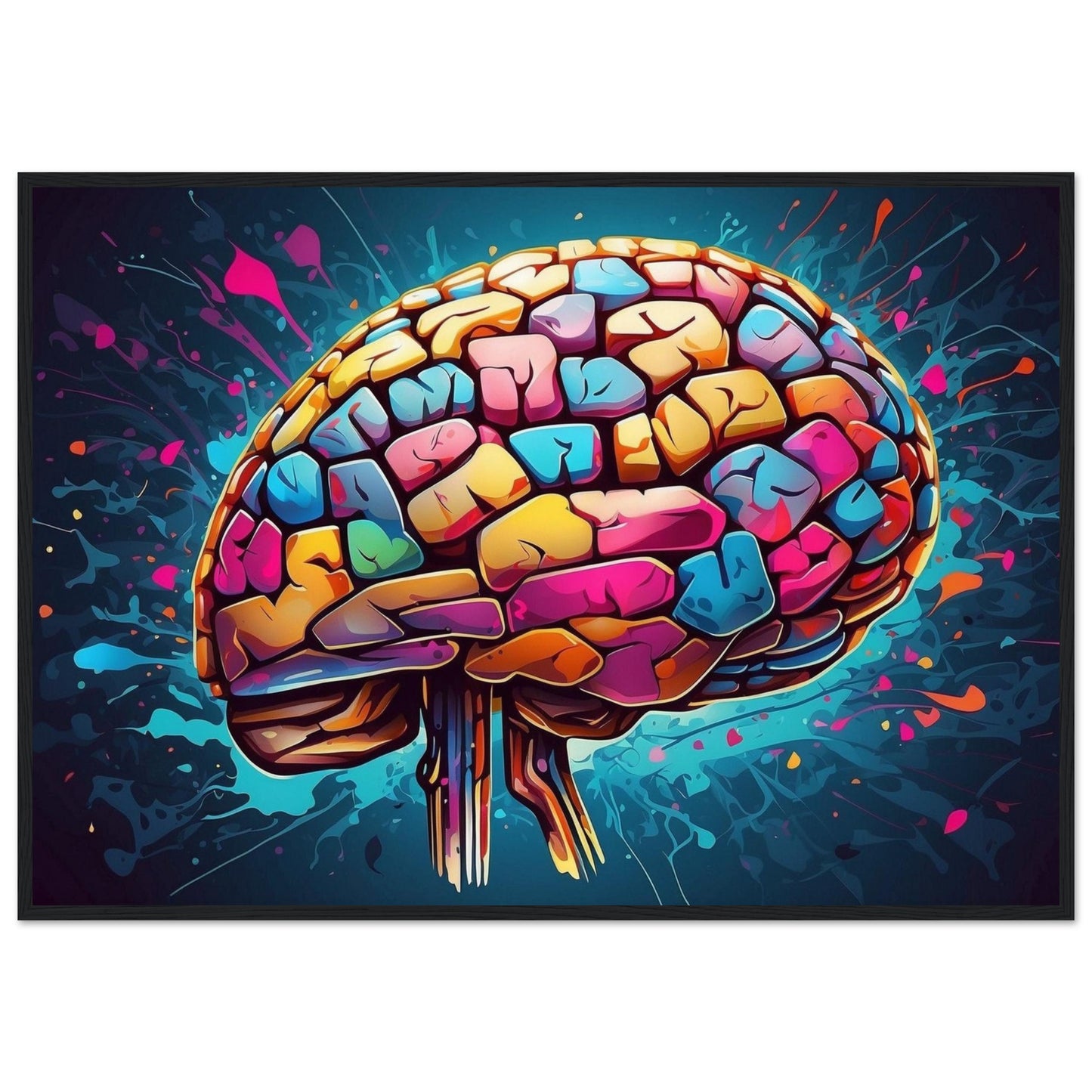 Premium Matte Paper Wooden Framed Poster