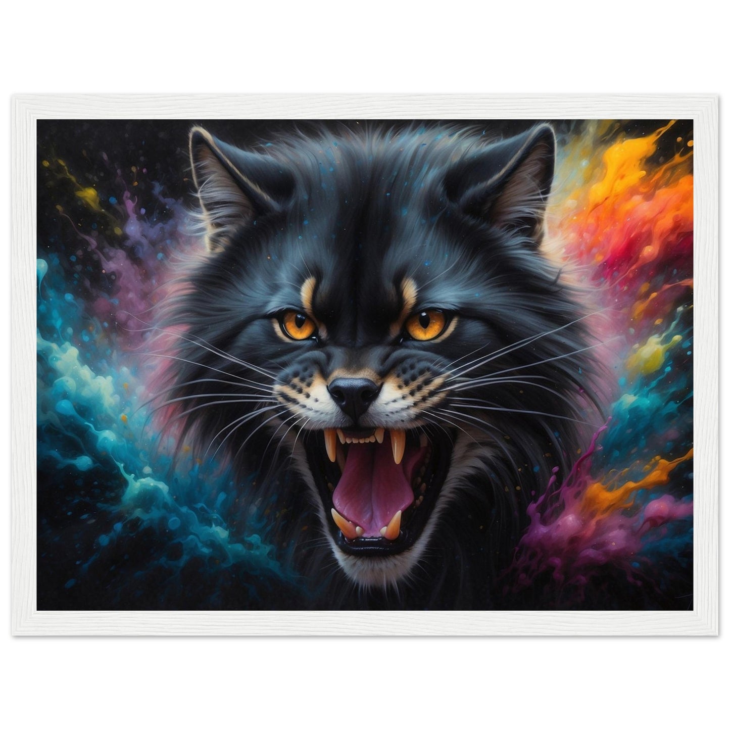 Premium Matte Paper Wooden Framed Poster