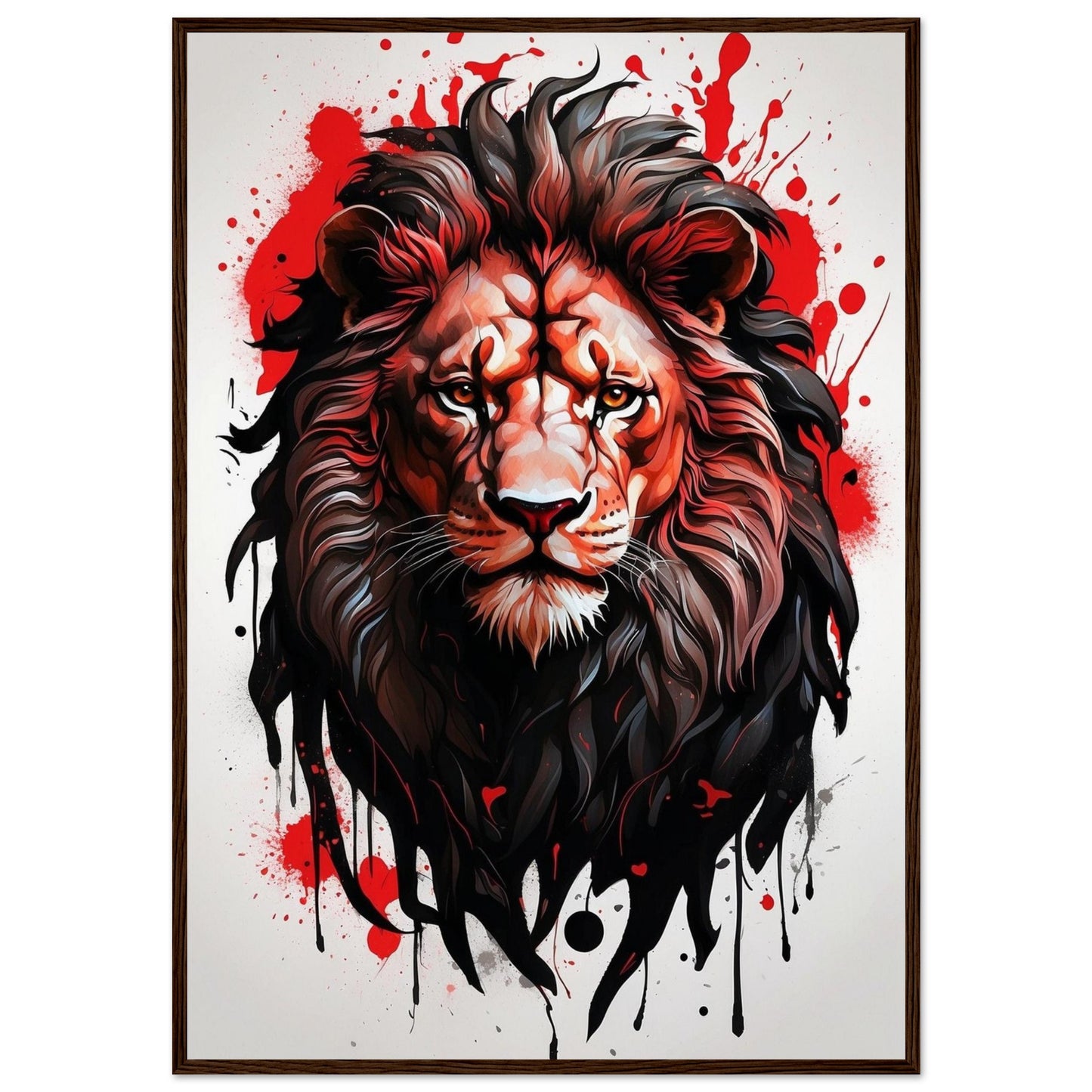 Premium Matte Paper Wooden Framed Poster