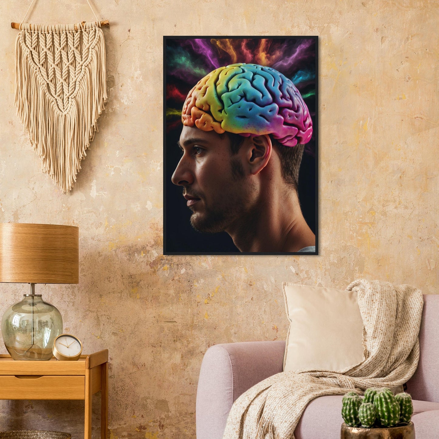 Premium Matte Paper Wooden Framed Poster