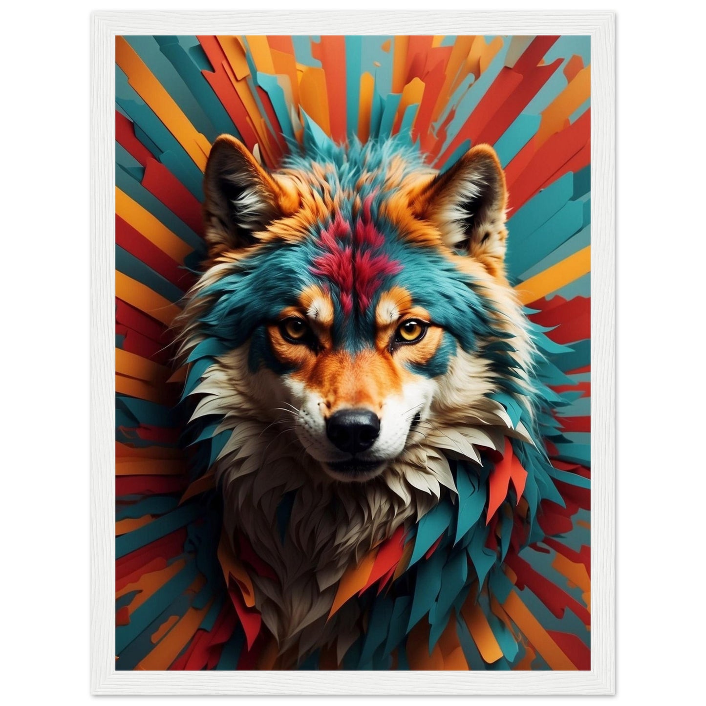 Premium Matte Paper Wooden Framed Poster