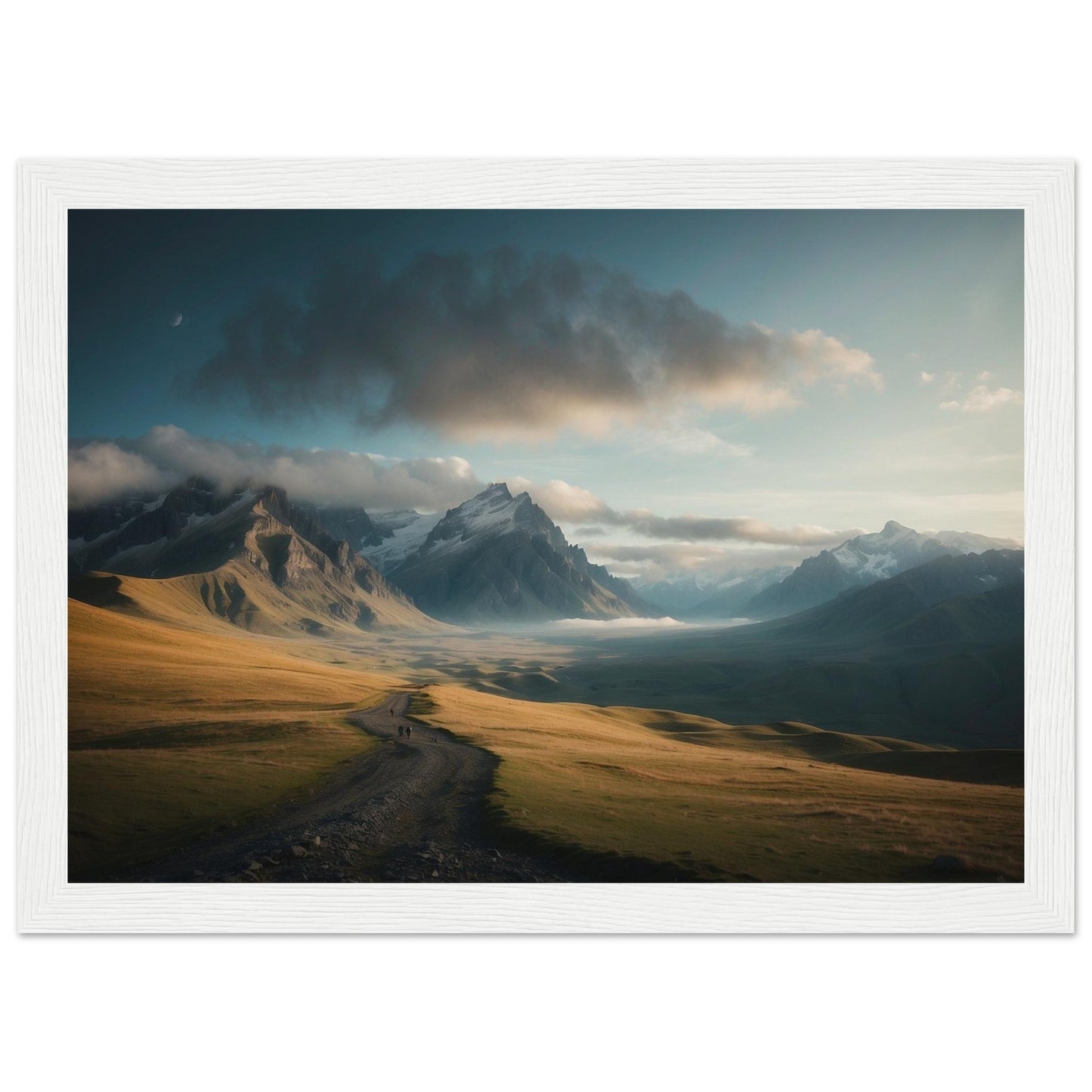 Premium Matte Paper Wooden Framed Poster