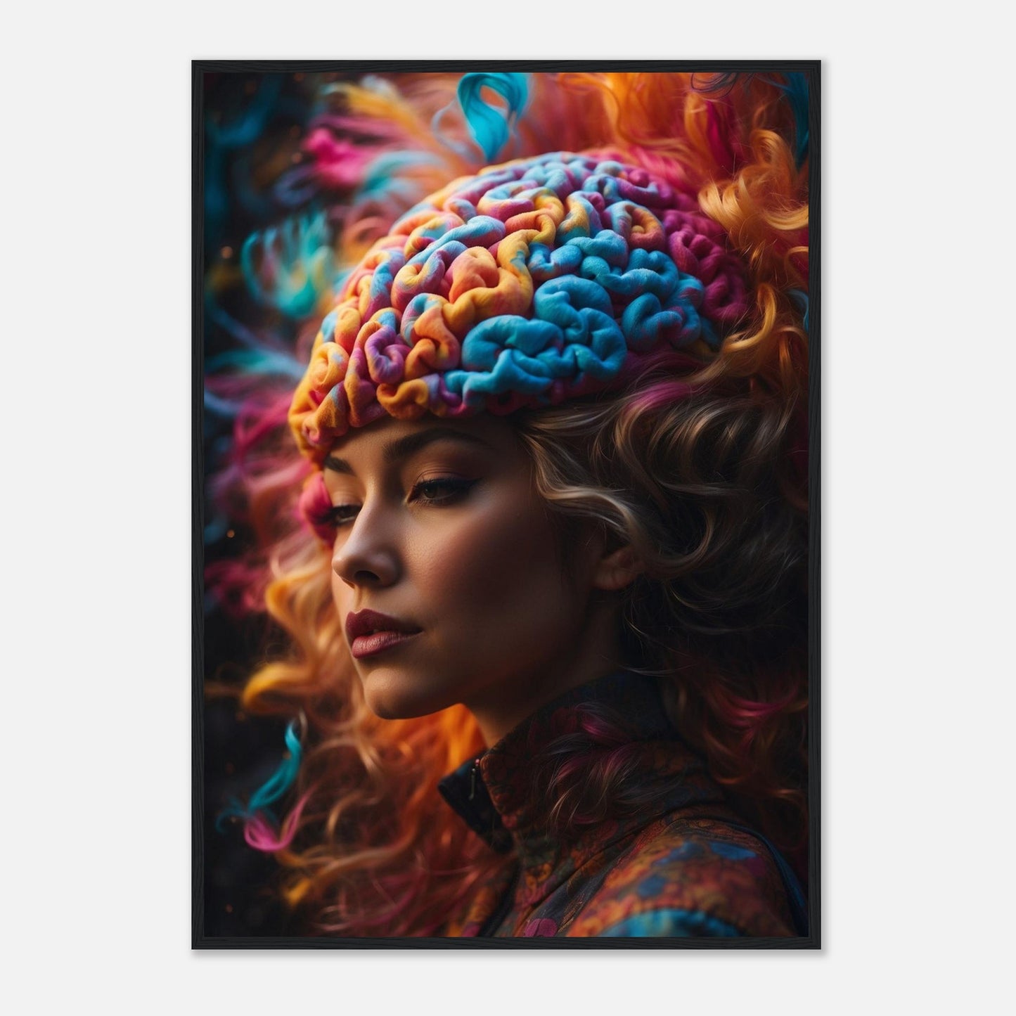 Premium Matte Paper Wooden Framed Poster