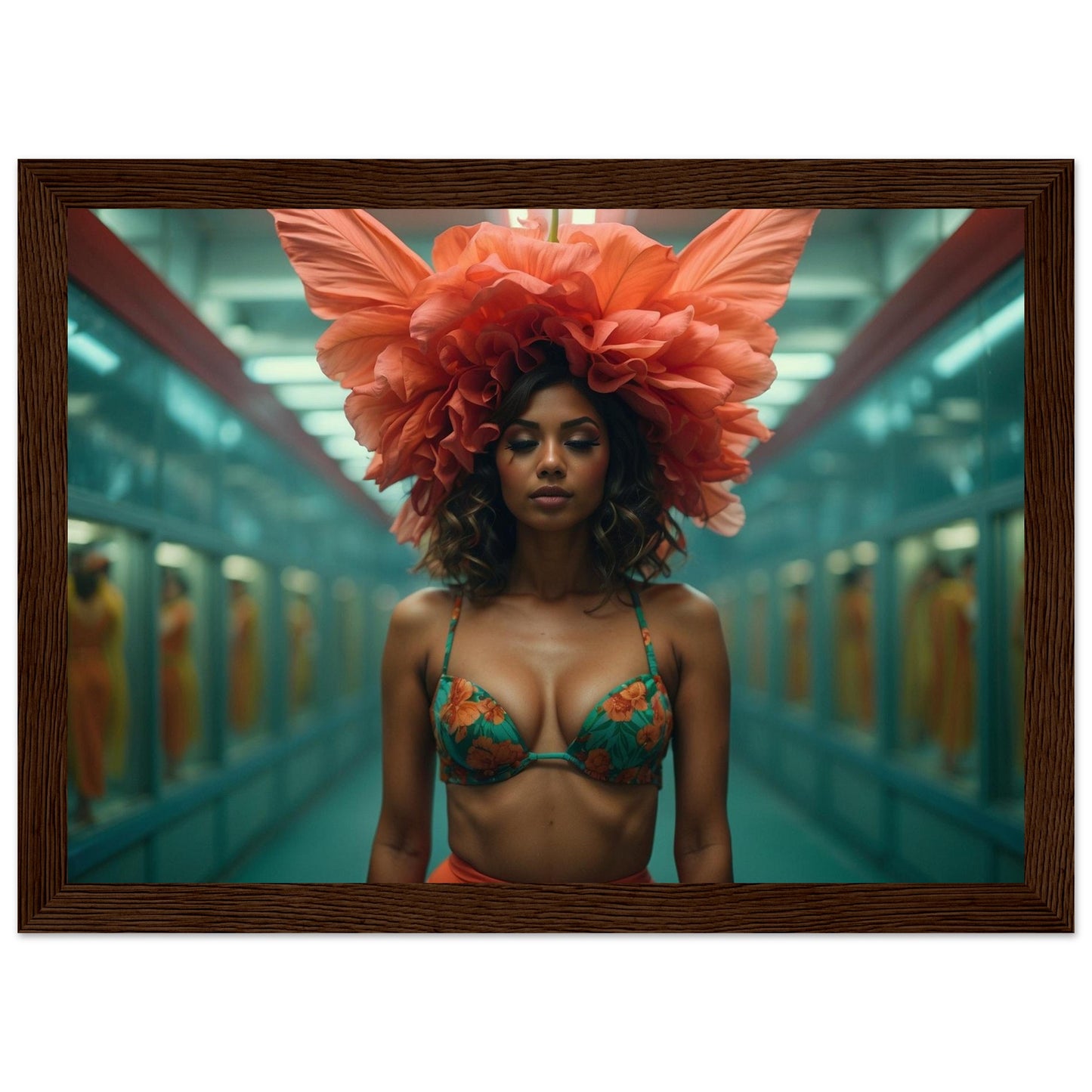 Premium Matte Paper Wooden Framed Poster