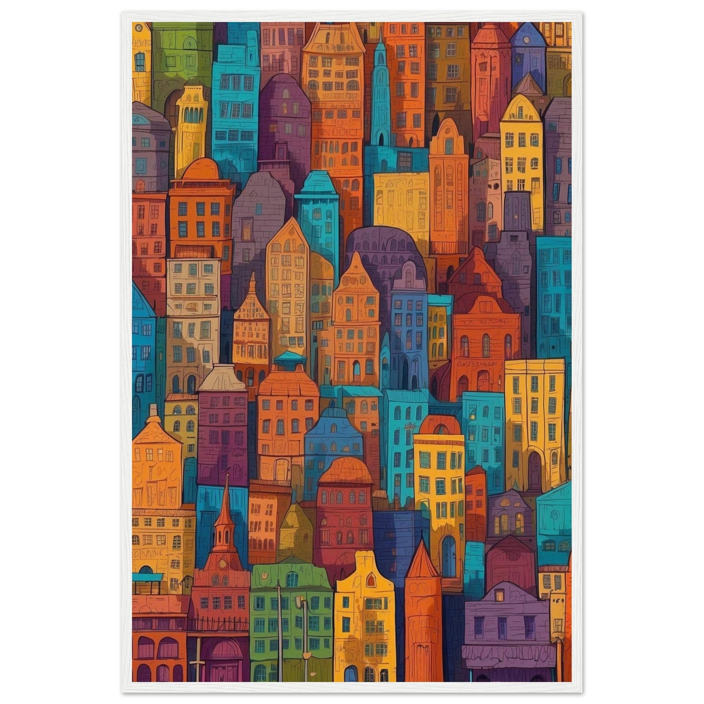 Premium Matte Paper Wooden Framed Poster