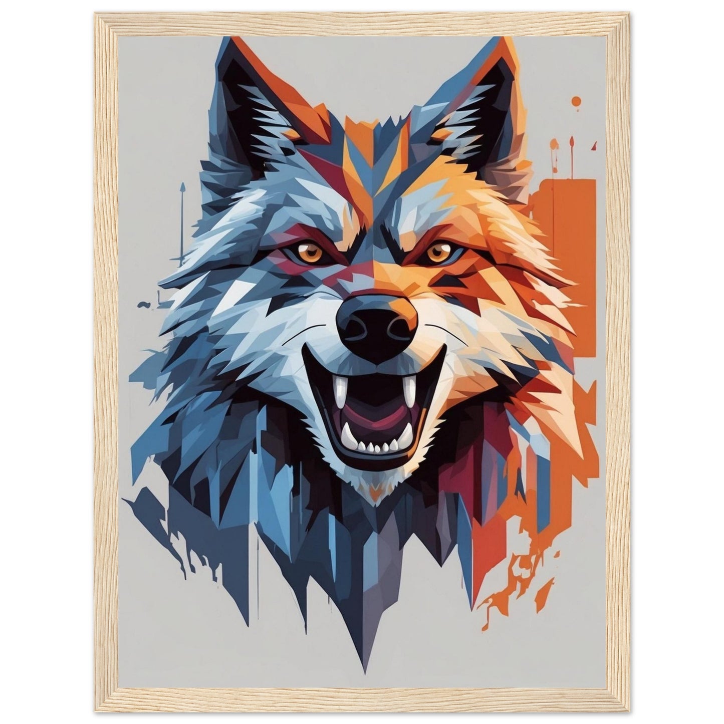 Premium Matte Paper Wooden Framed Poster