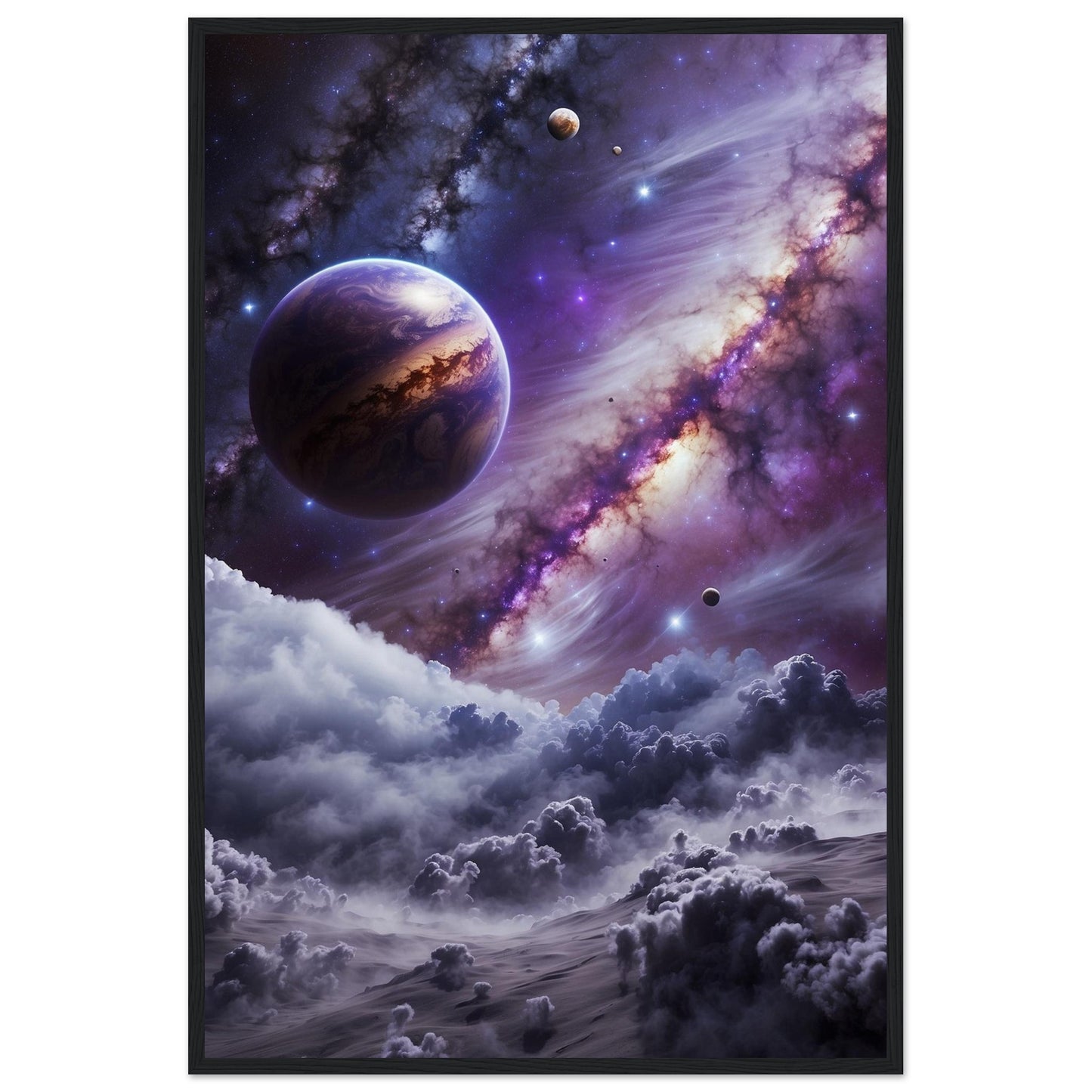 Premium Matte Paper Wooden Framed Poster