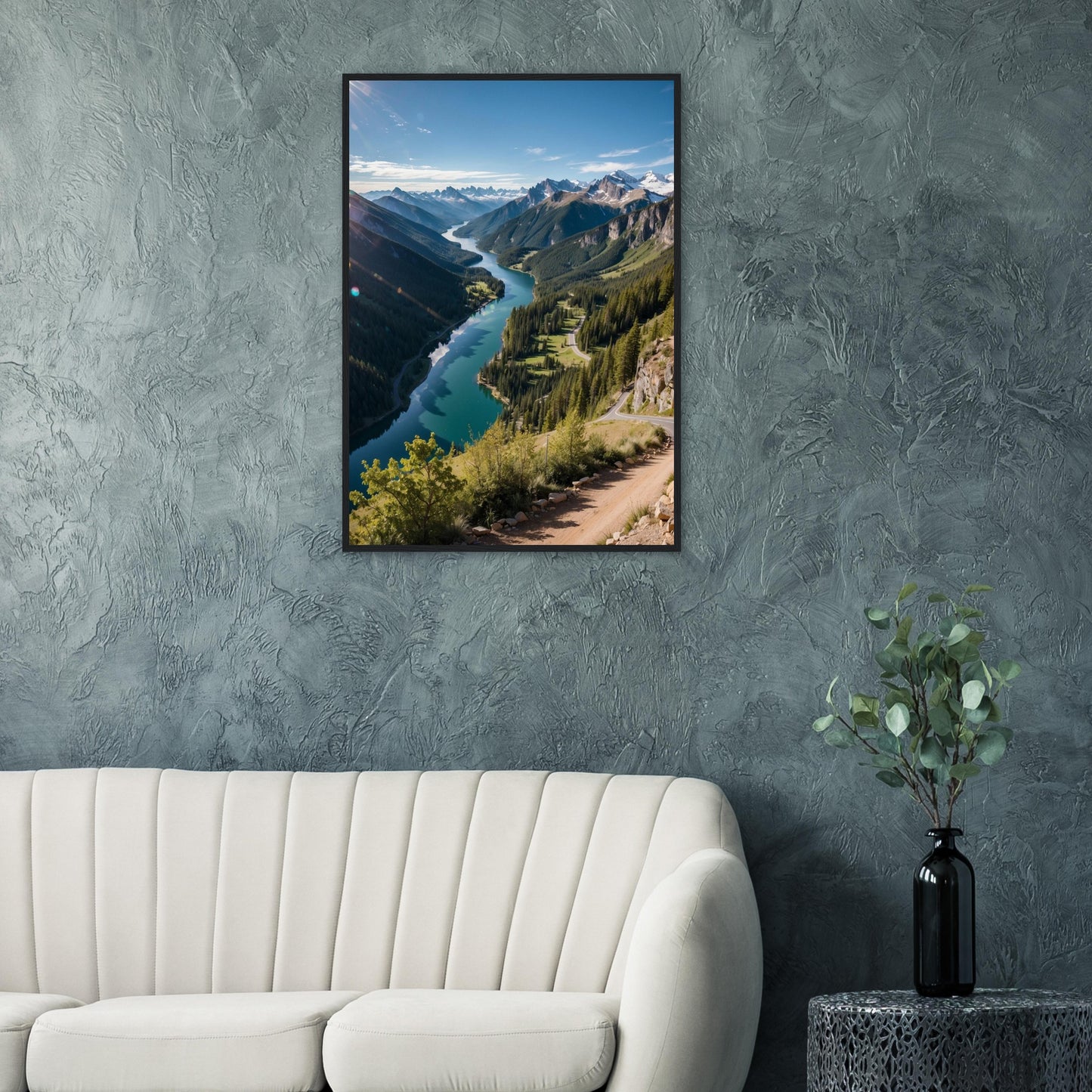 Premium Matte Paper Wooden Framed Poster