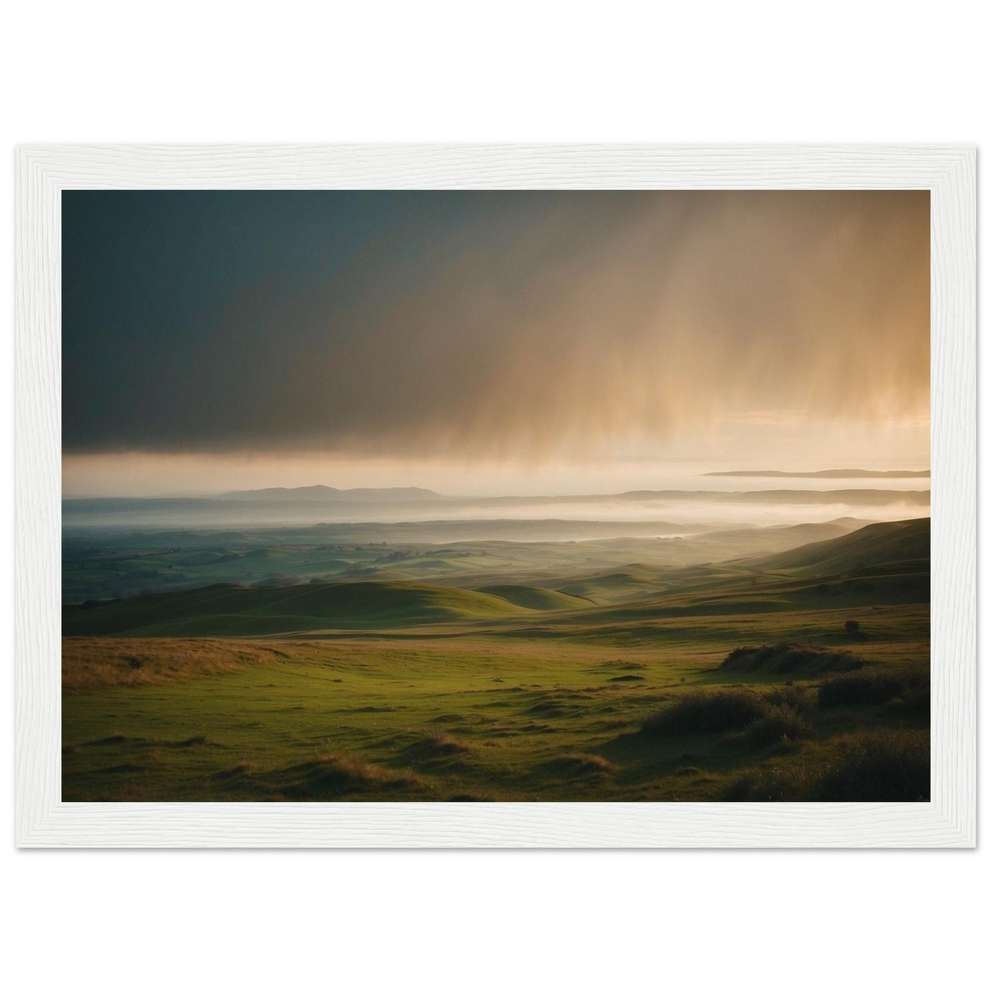 Premium Matte Paper Wooden Framed Poster