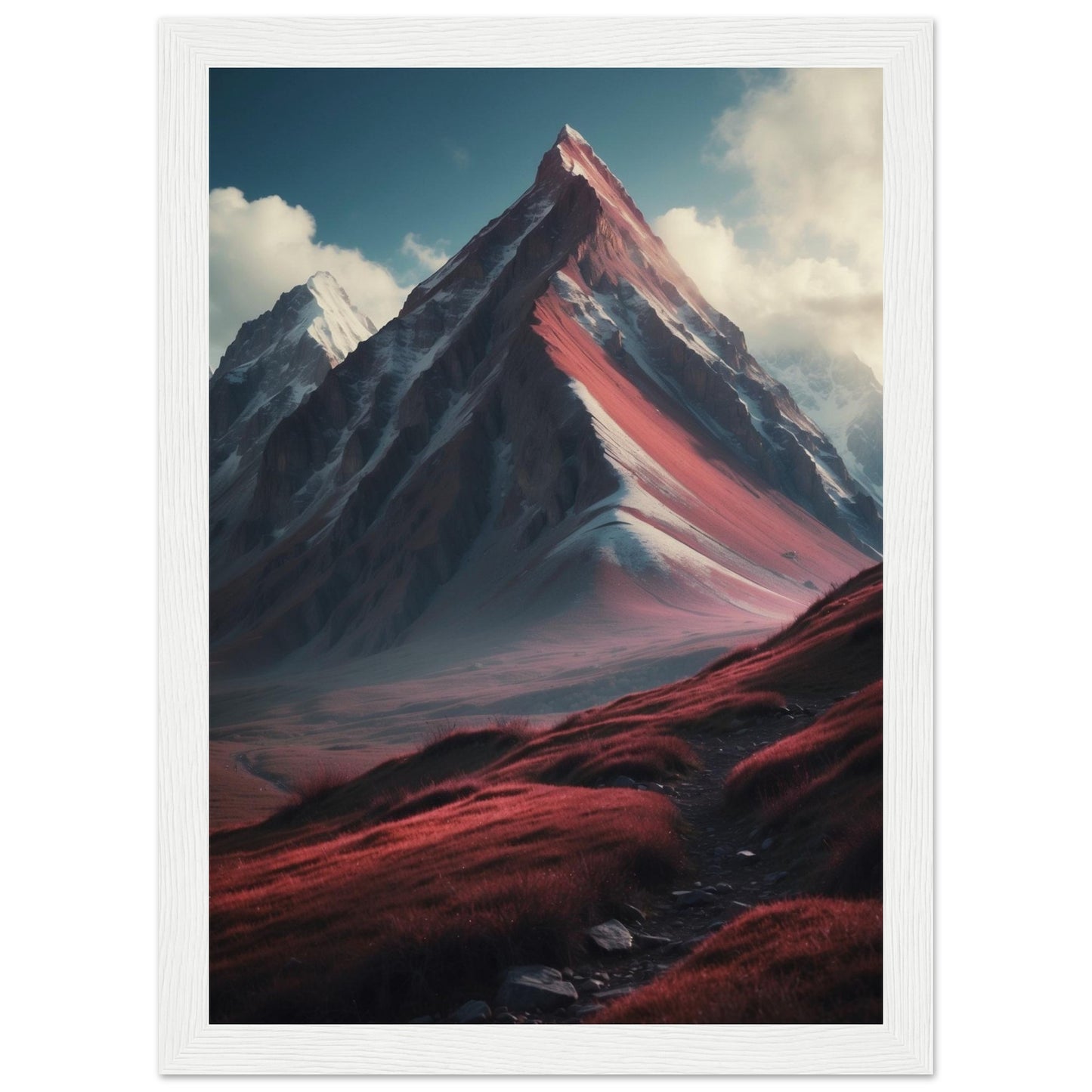 Premium Matte Paper Wooden Framed Poster