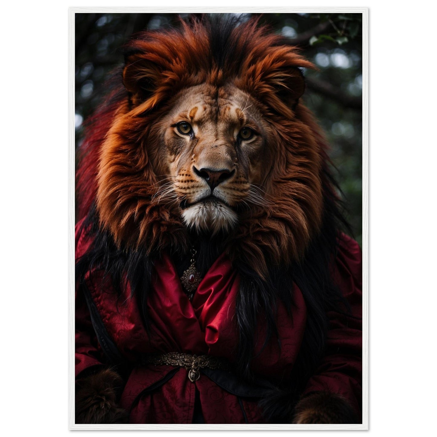 Premium Matte Paper Wooden Framed Poster