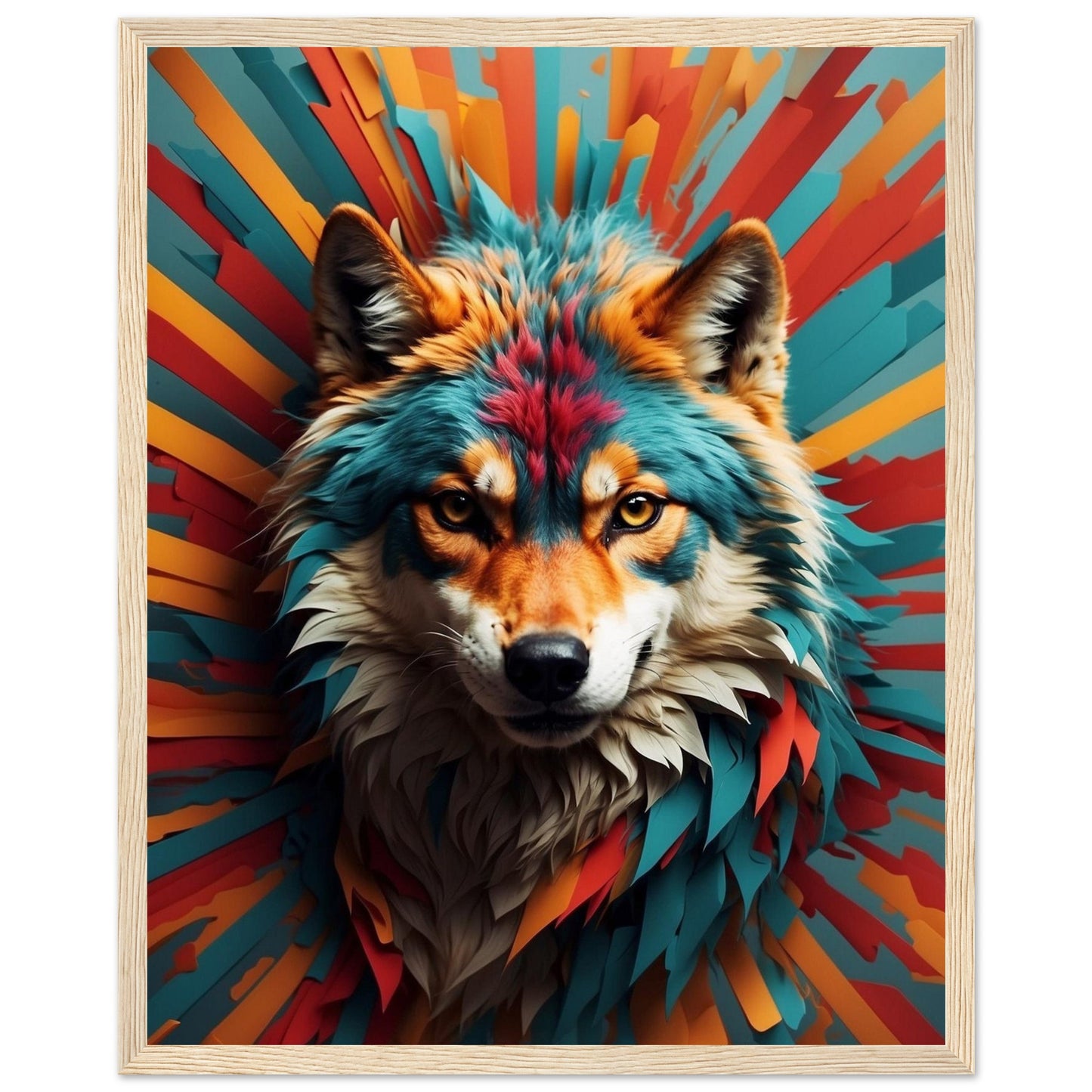 Premium Matte Paper Wooden Framed Poster