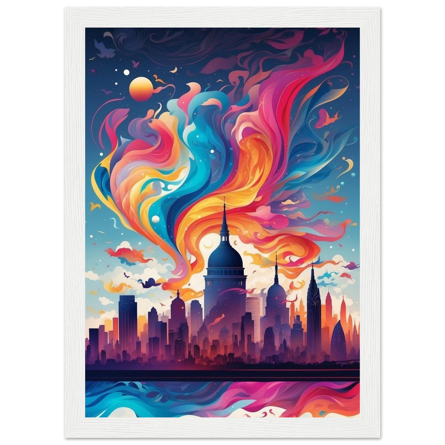 Premium Matte Paper Wooden Framed Poster
