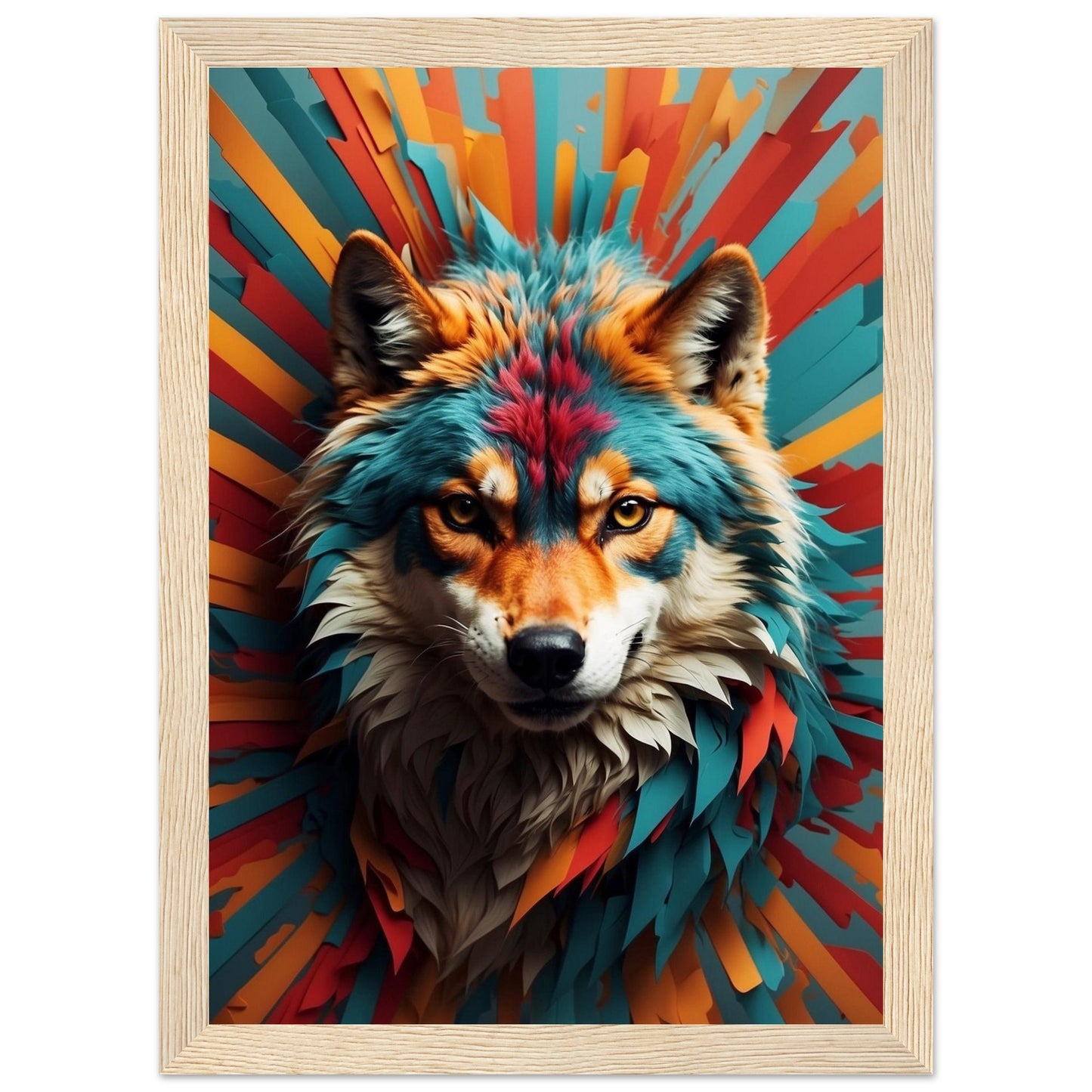 Premium Matte Paper Wooden Framed Poster