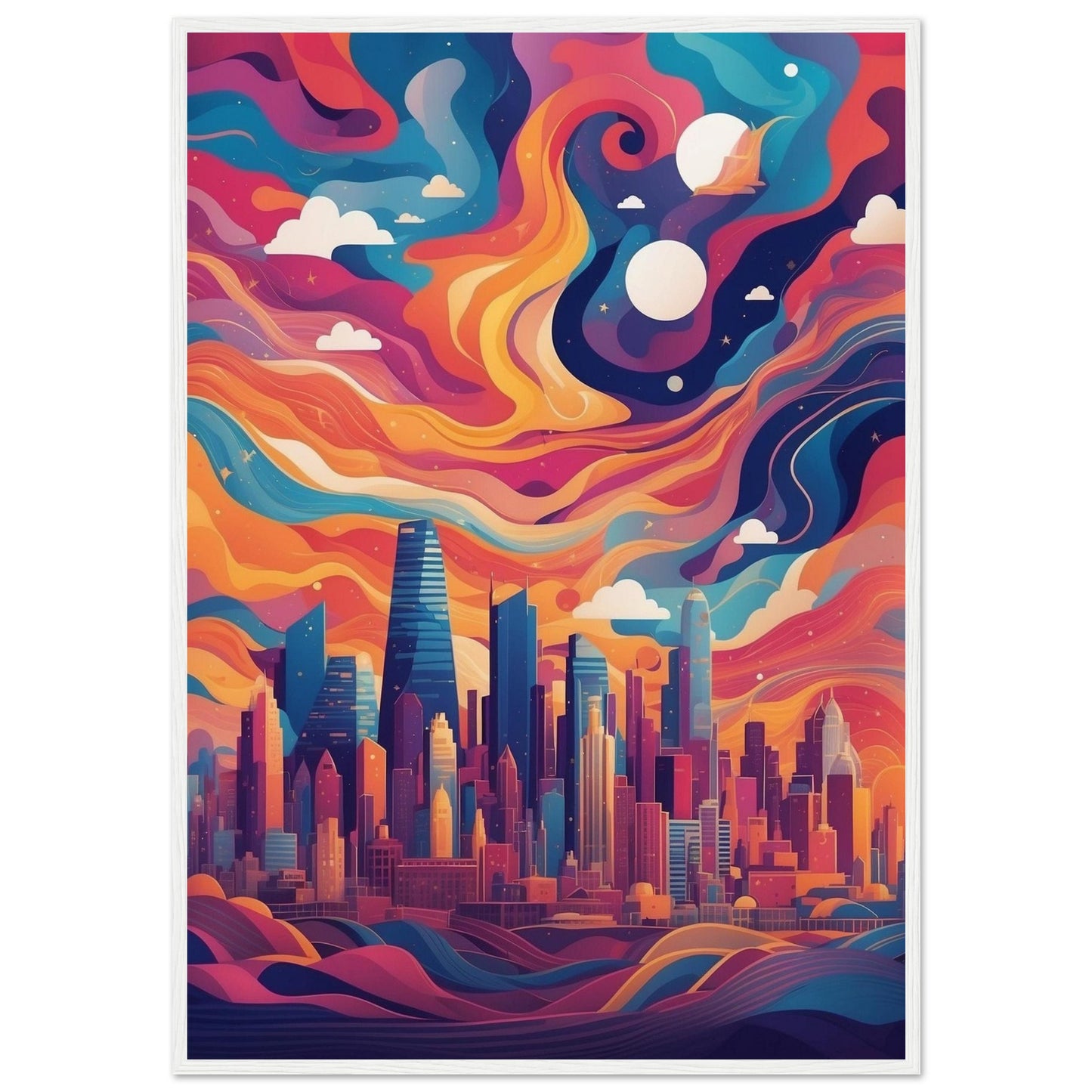 Premium Matte Paper Wooden Framed Poster
