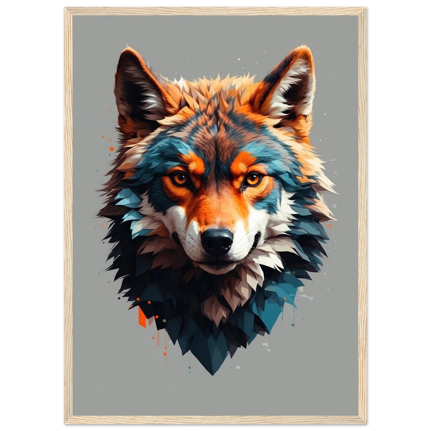 Premium Matte Paper Wooden Framed Poster