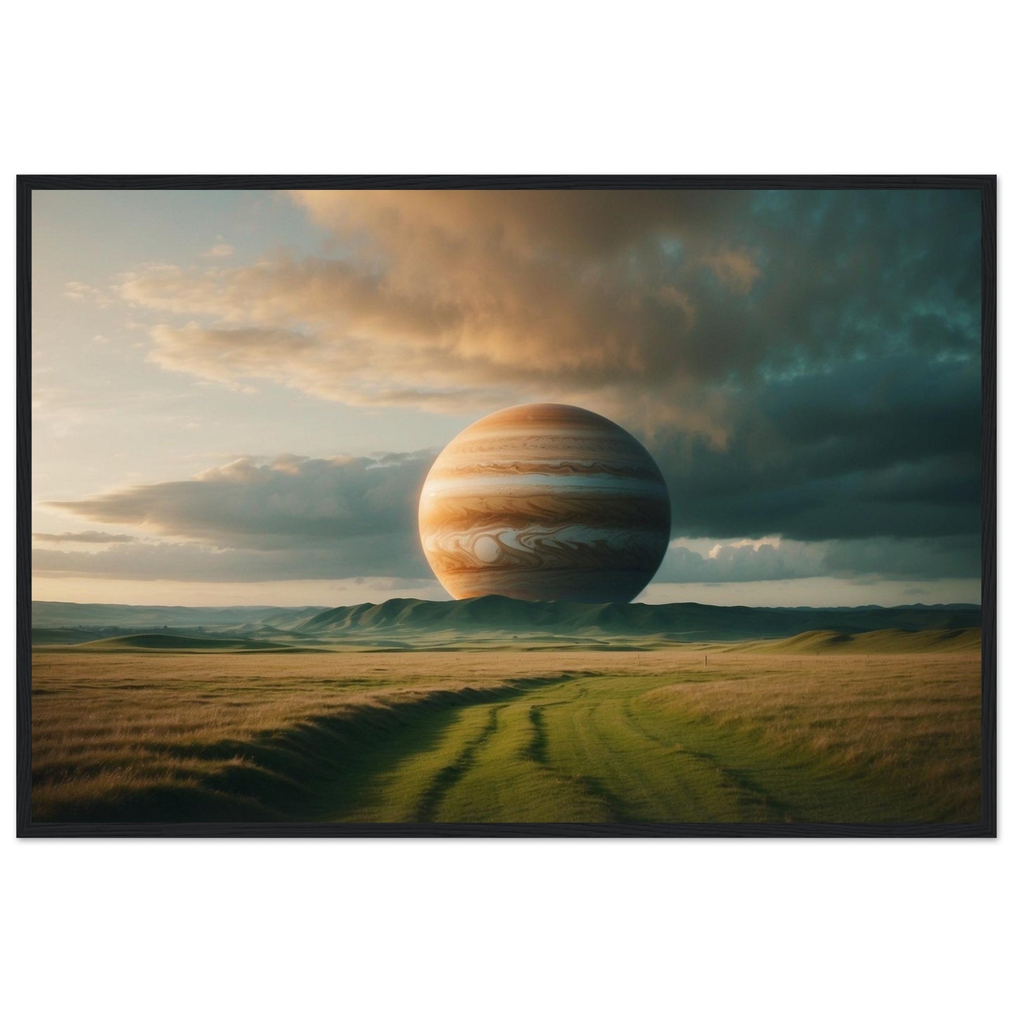 Premium Matte Paper Wooden Framed Poster