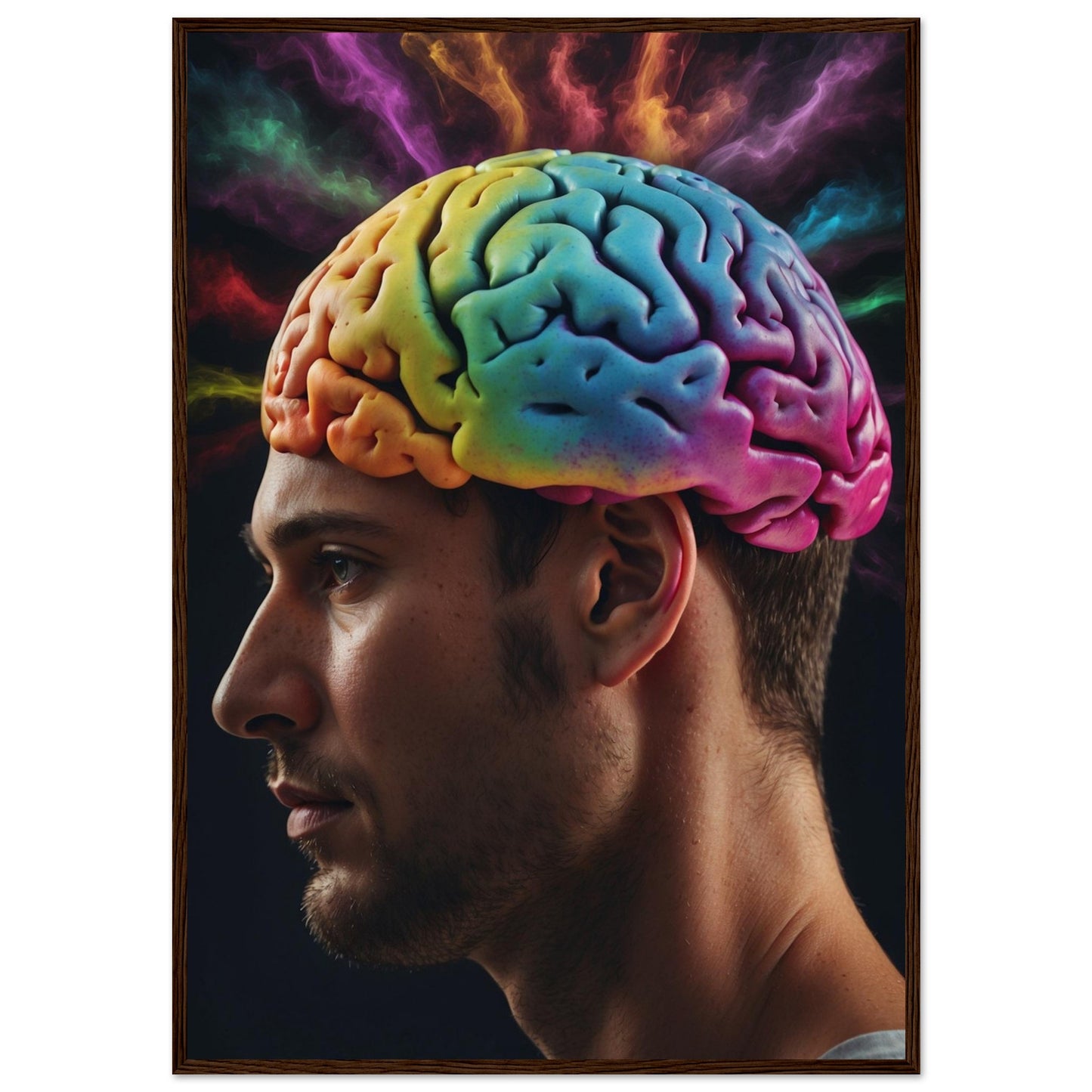 Premium Matte Paper Wooden Framed Poster