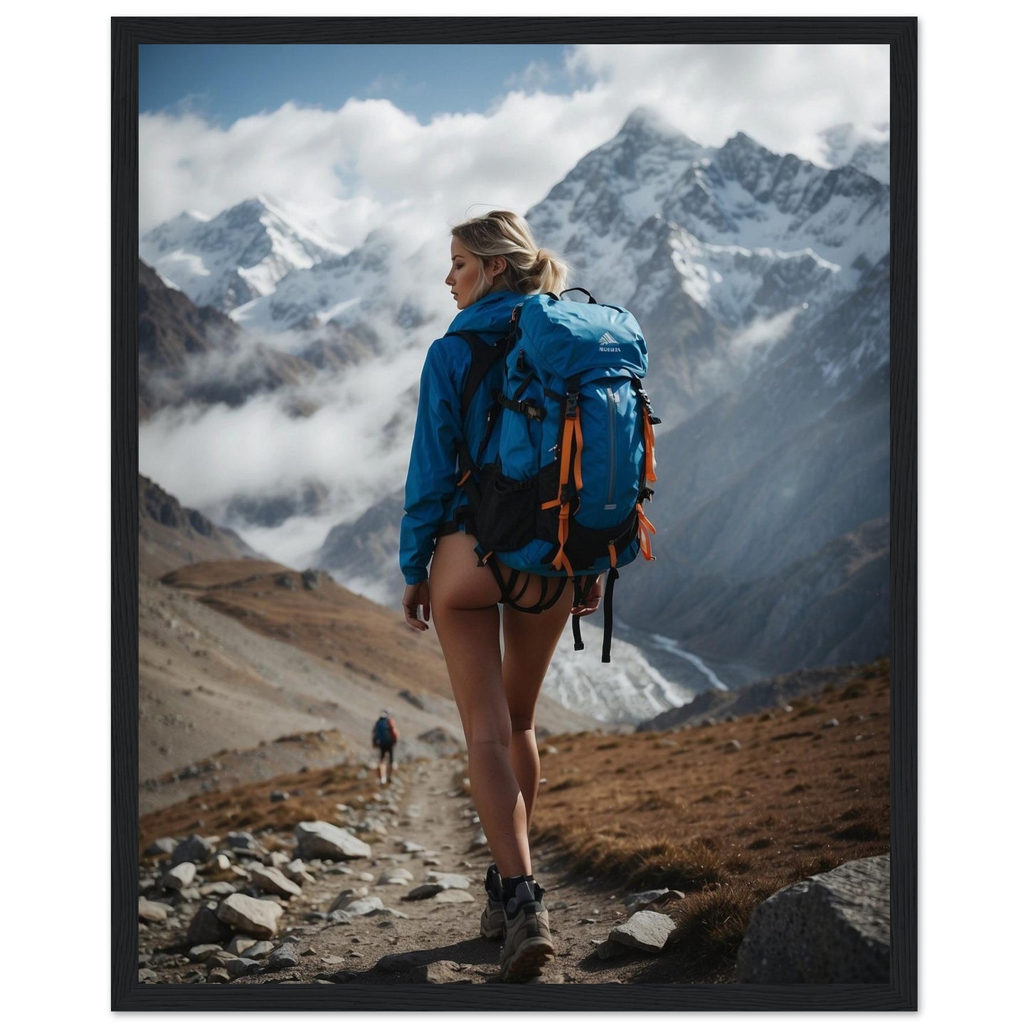 Premium Matte Paper Wooden Framed Poster