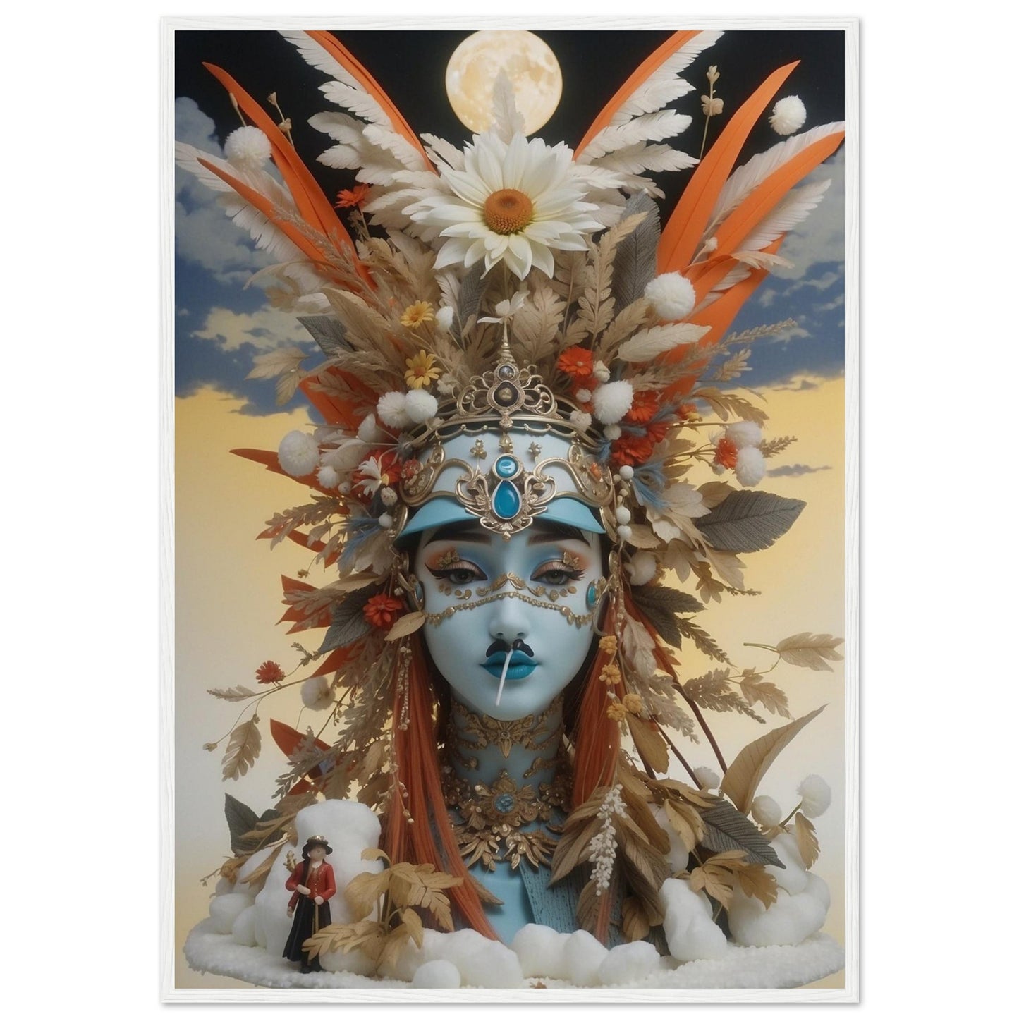 Premium Matte Paper Wooden Framed Poster