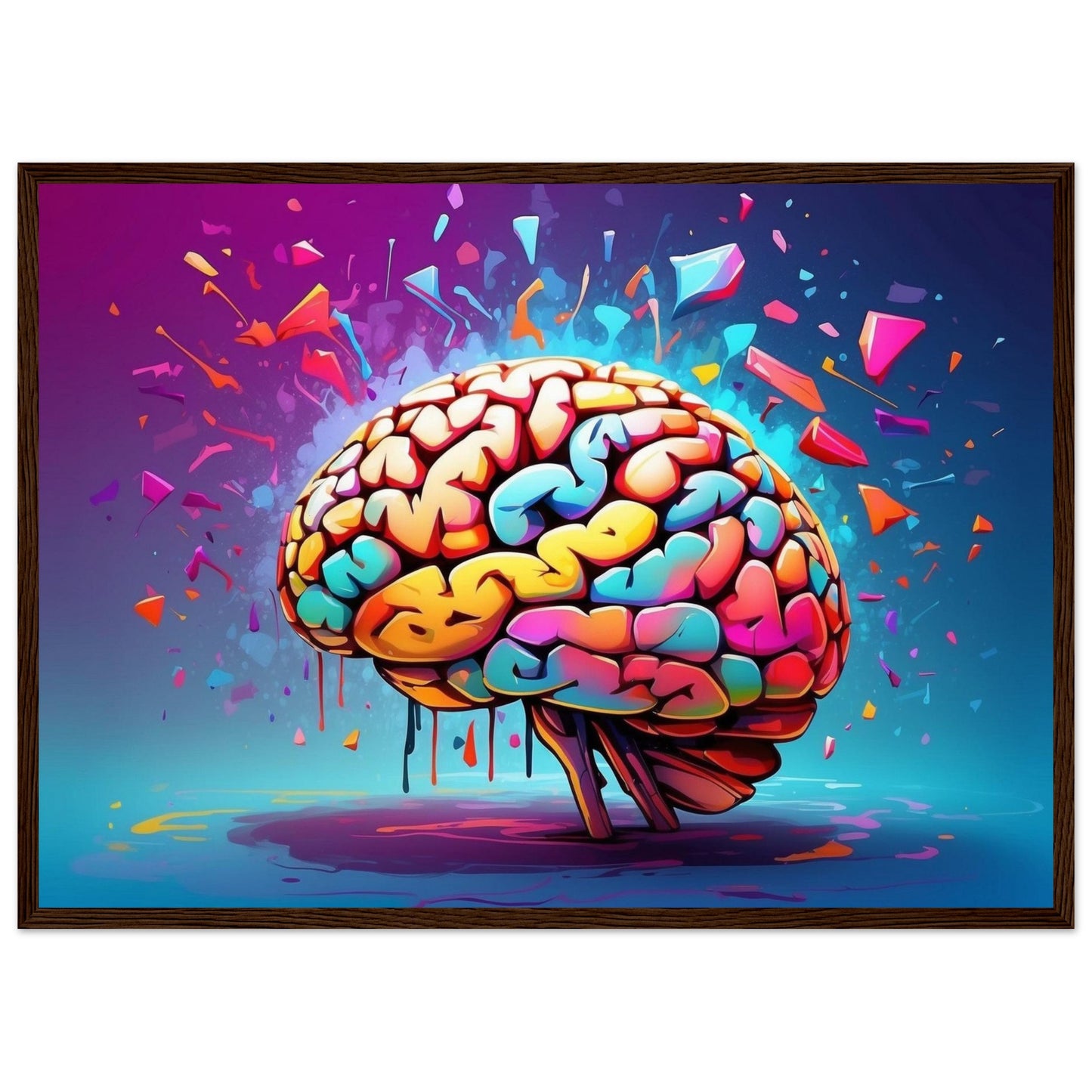 Premium Matte Paper Wooden Framed Poster