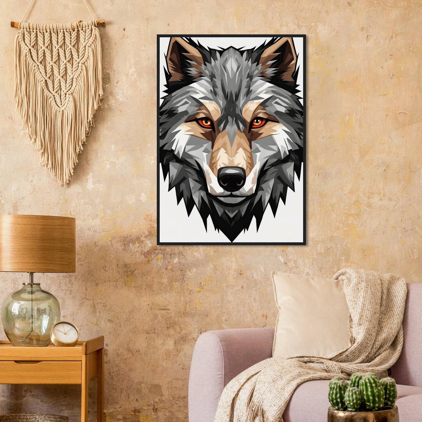 Premium Matte Paper Wooden Framed Poster