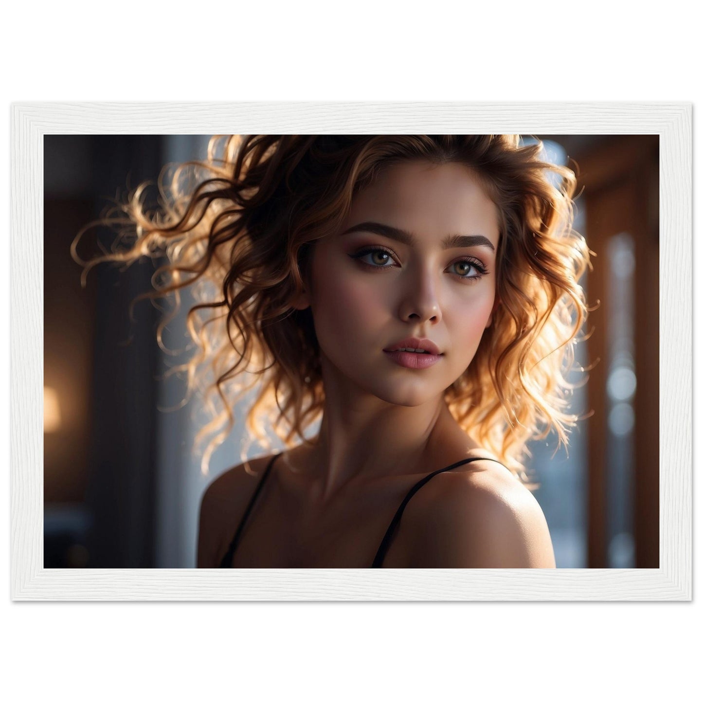 Premium Matte Paper Wooden Framed Poster