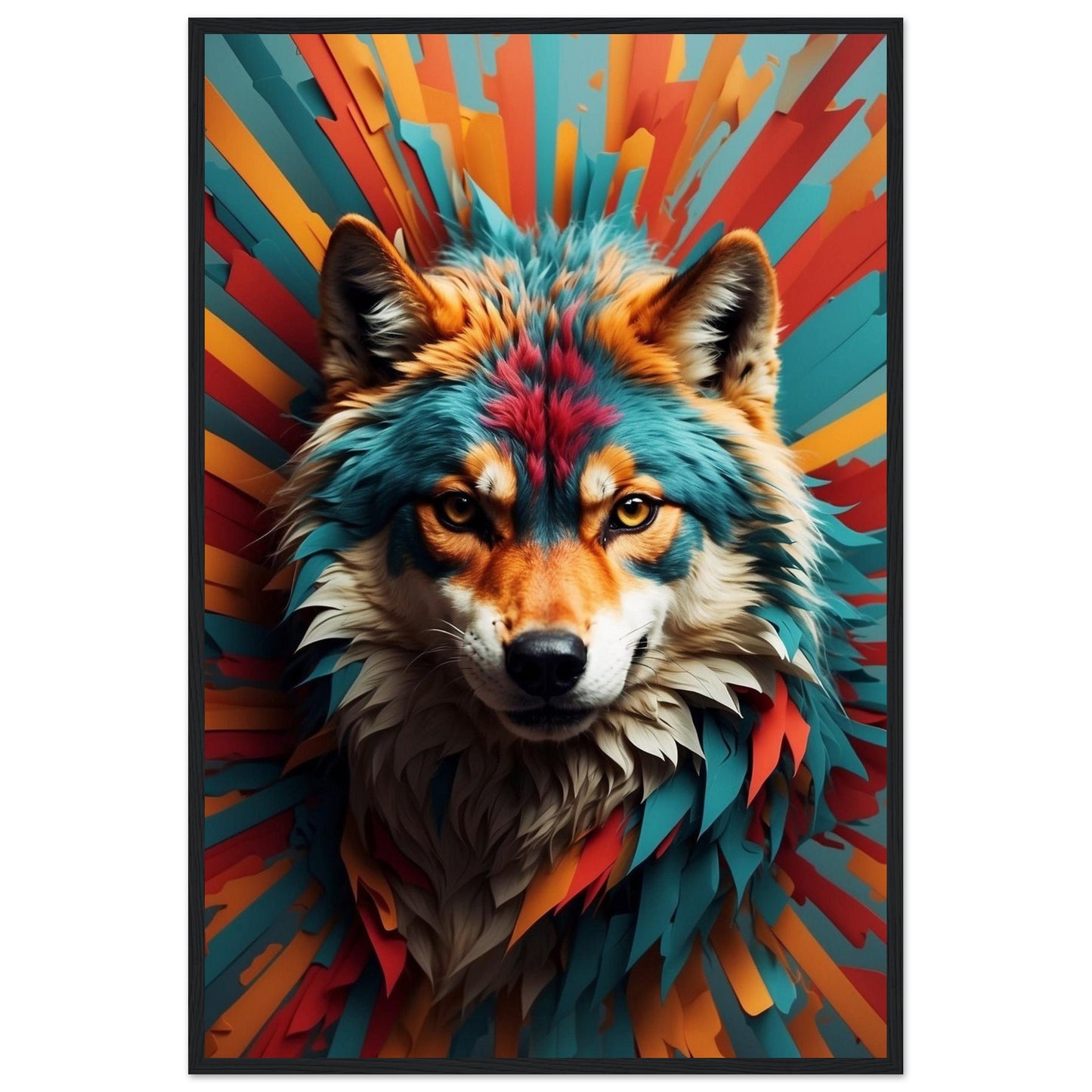 Premium Matte Paper Wooden Framed Poster