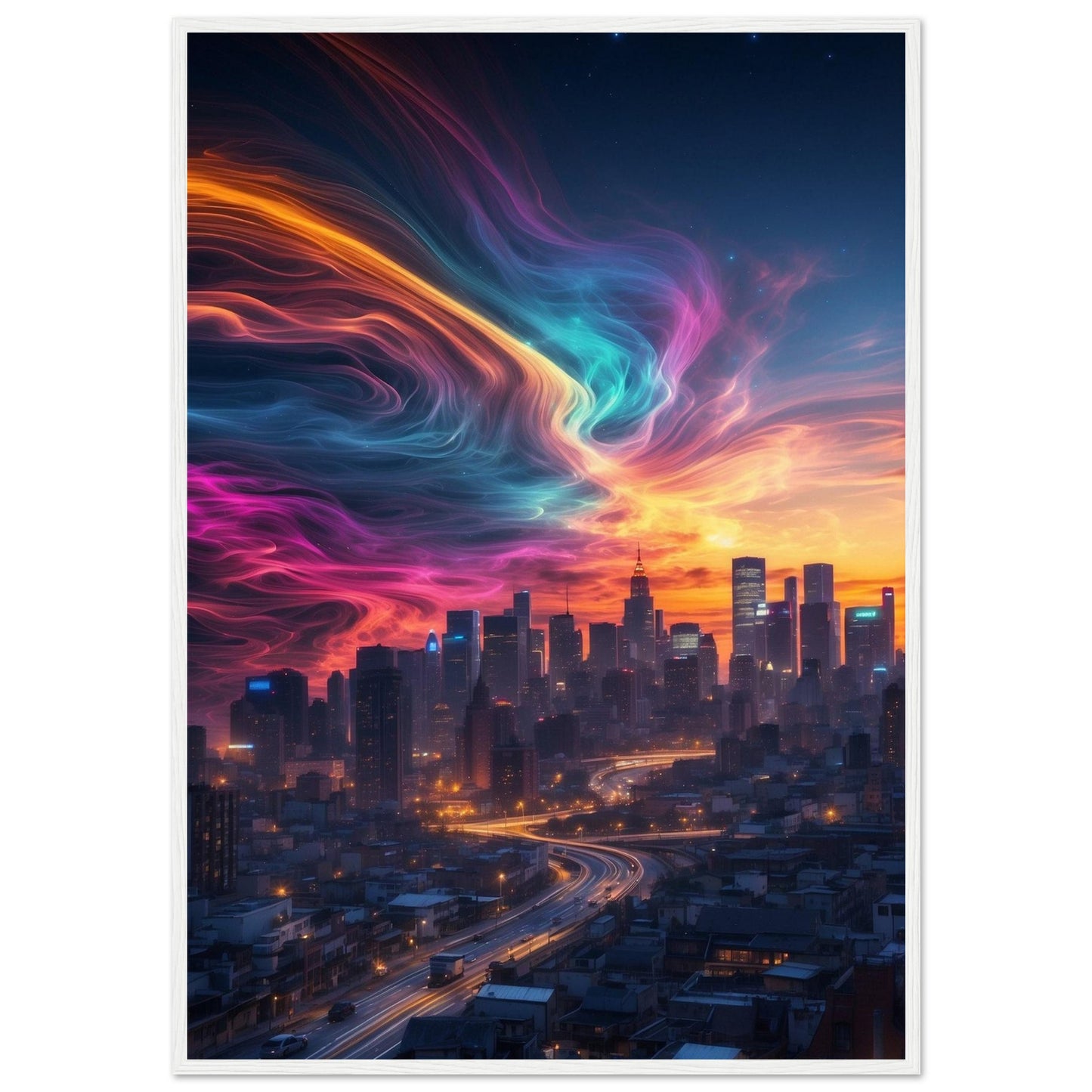 Premium Matte Paper Wooden Framed Poster