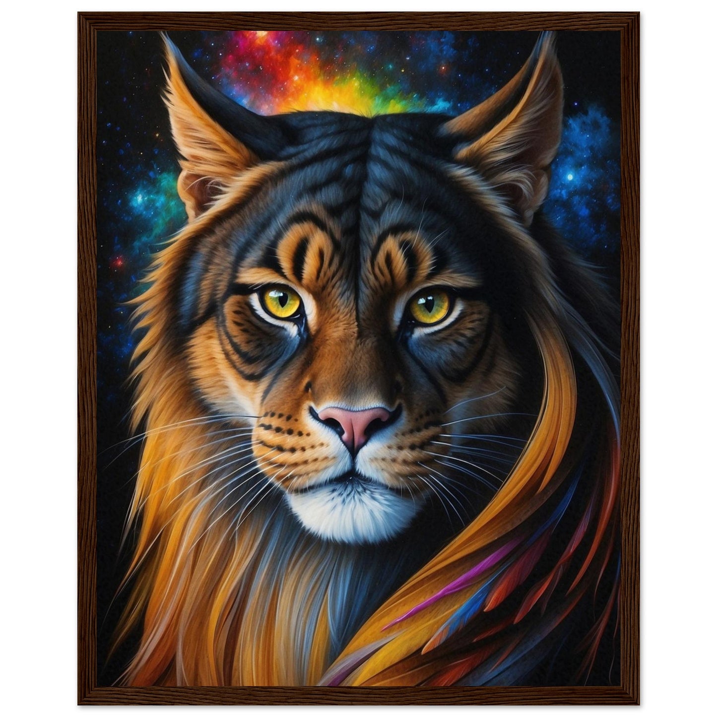 Premium Matte Paper Wooden Framed Poster