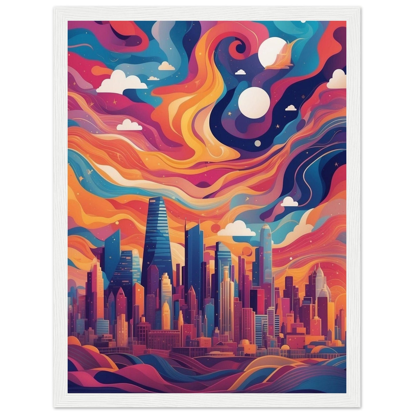Premium Matte Paper Wooden Framed Poster