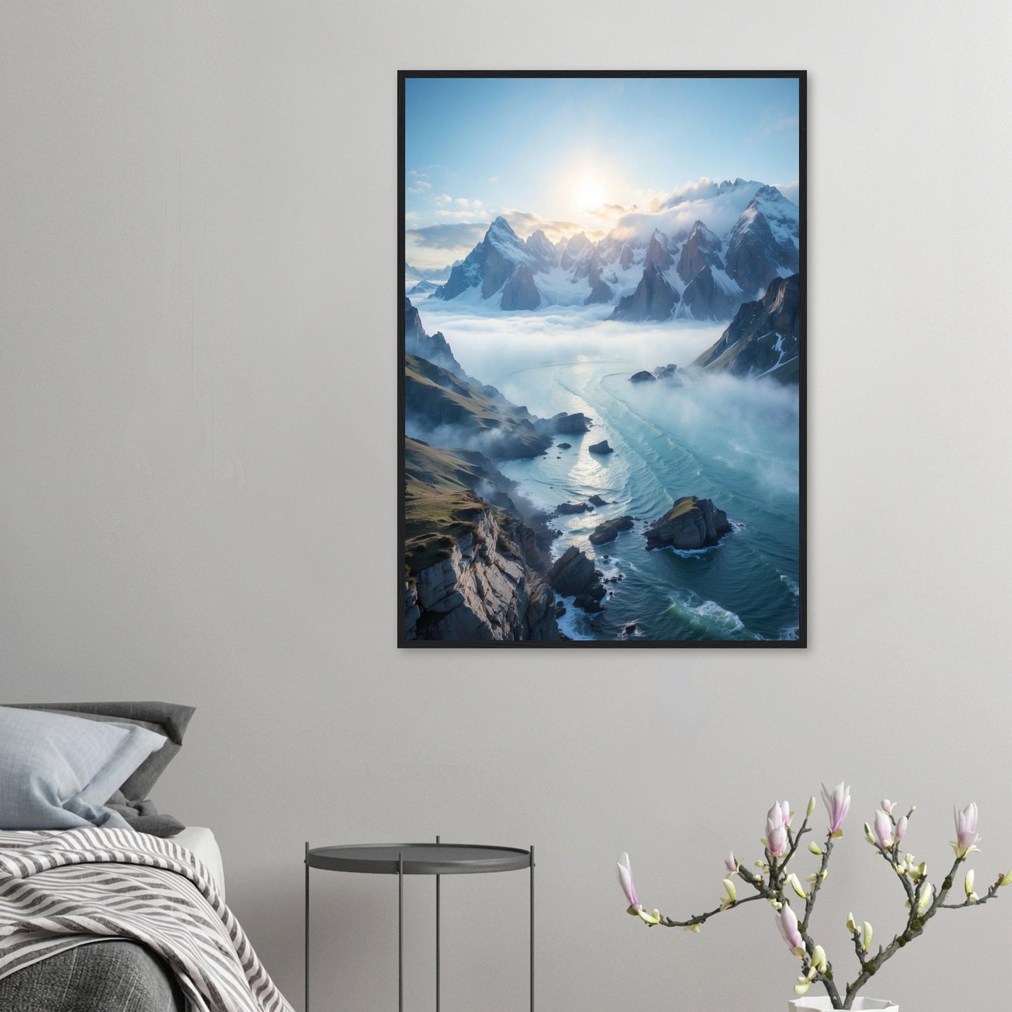 Premium Matte Paper Wooden Framed Poster