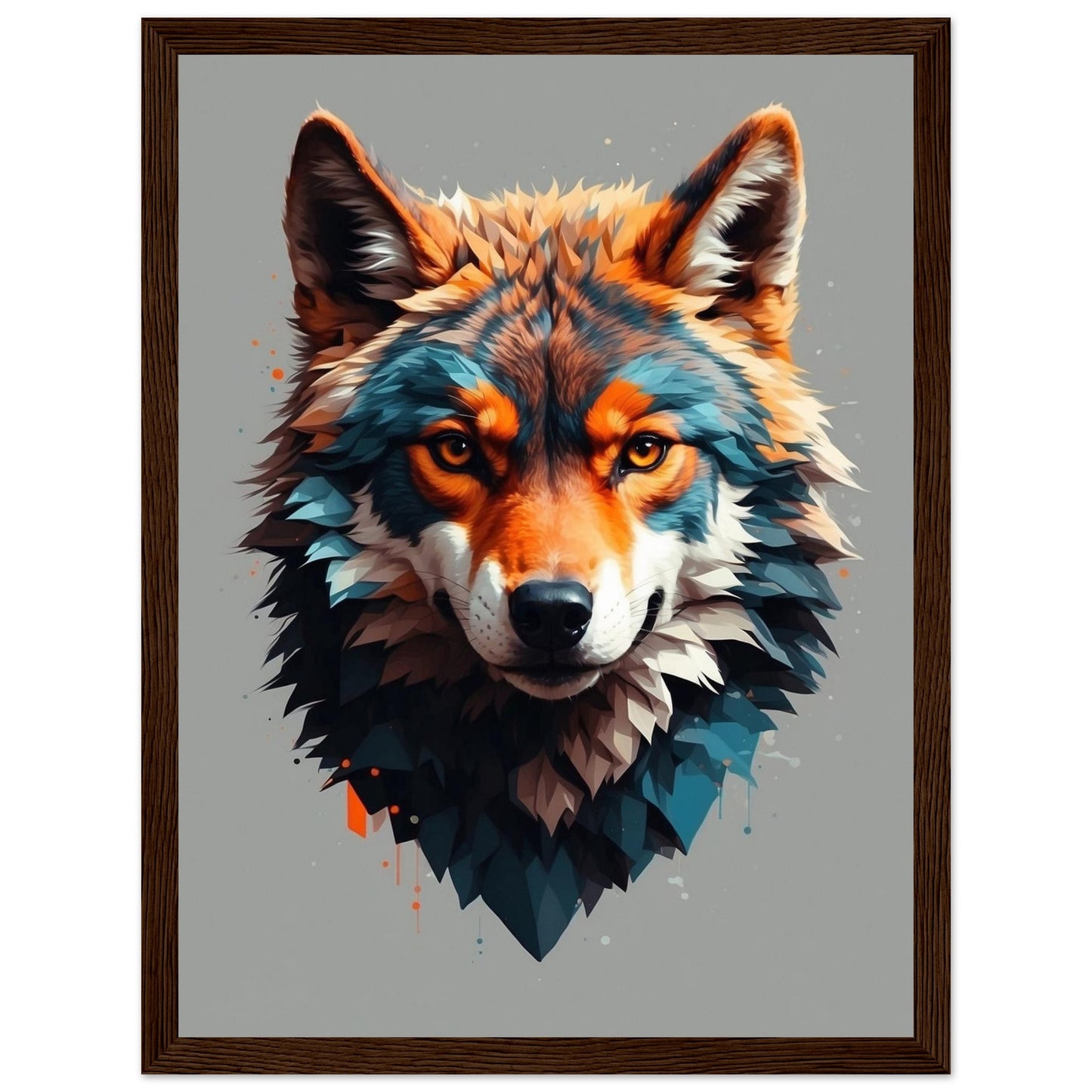 Premium Matte Paper Wooden Framed Poster