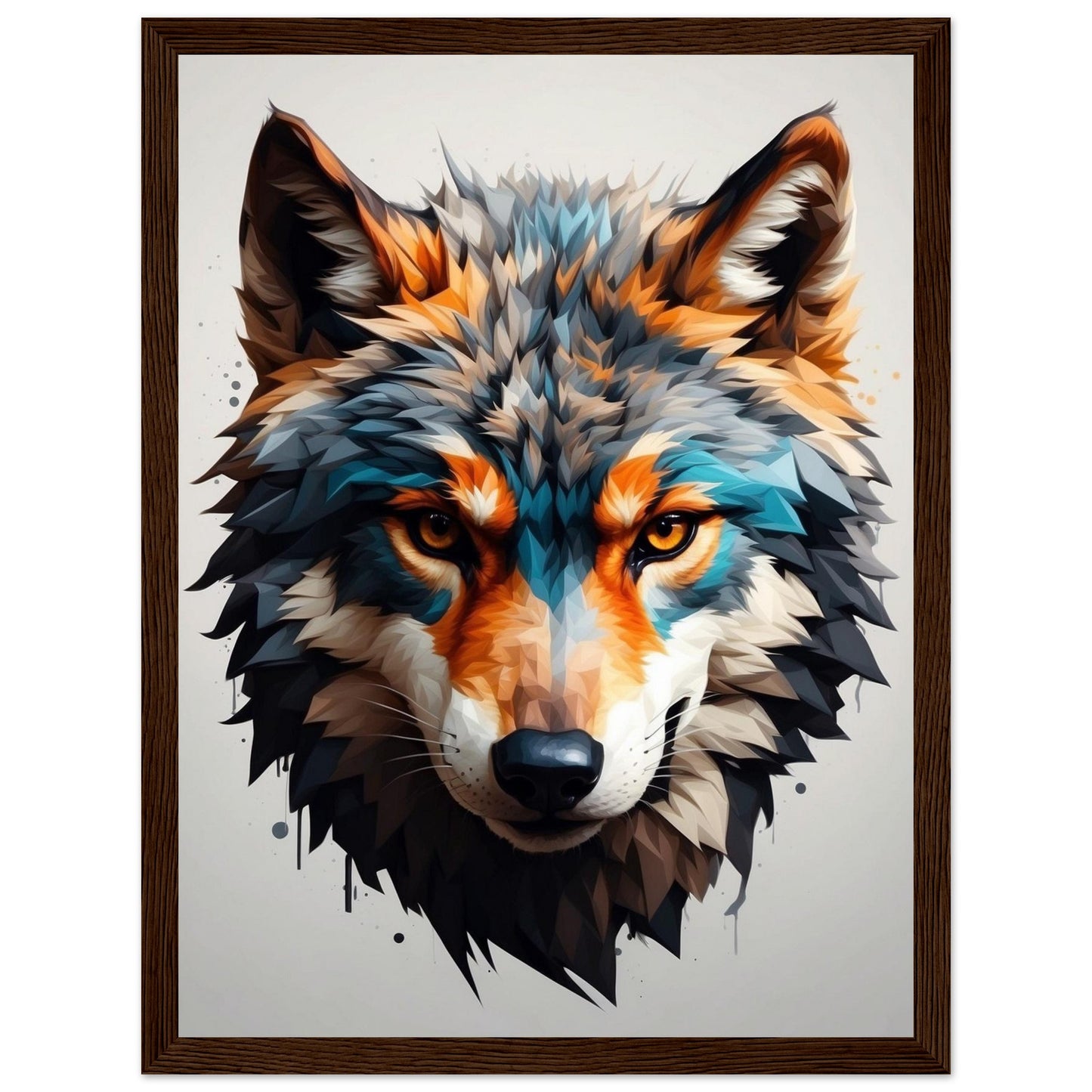 Premium Matte Paper Wooden Framed Poster