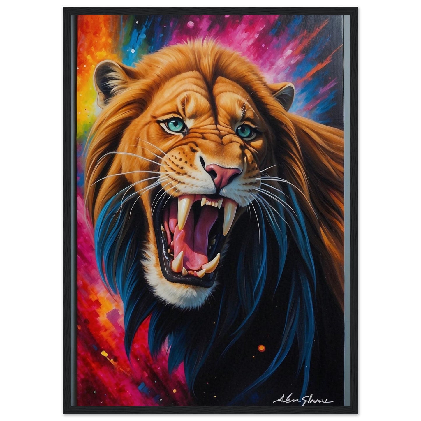Premium Matte Paper Wooden Framed Poster