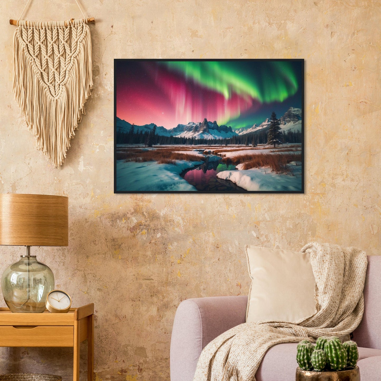 Premium Matte Paper Wooden Framed Poster