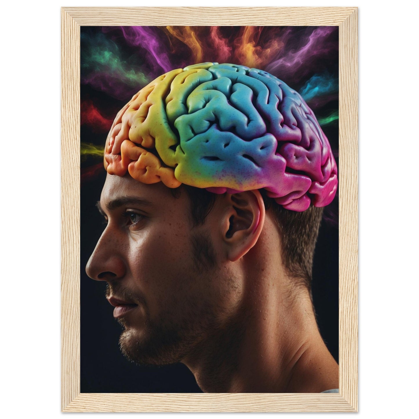 Premium Matte Paper Wooden Framed Poster
